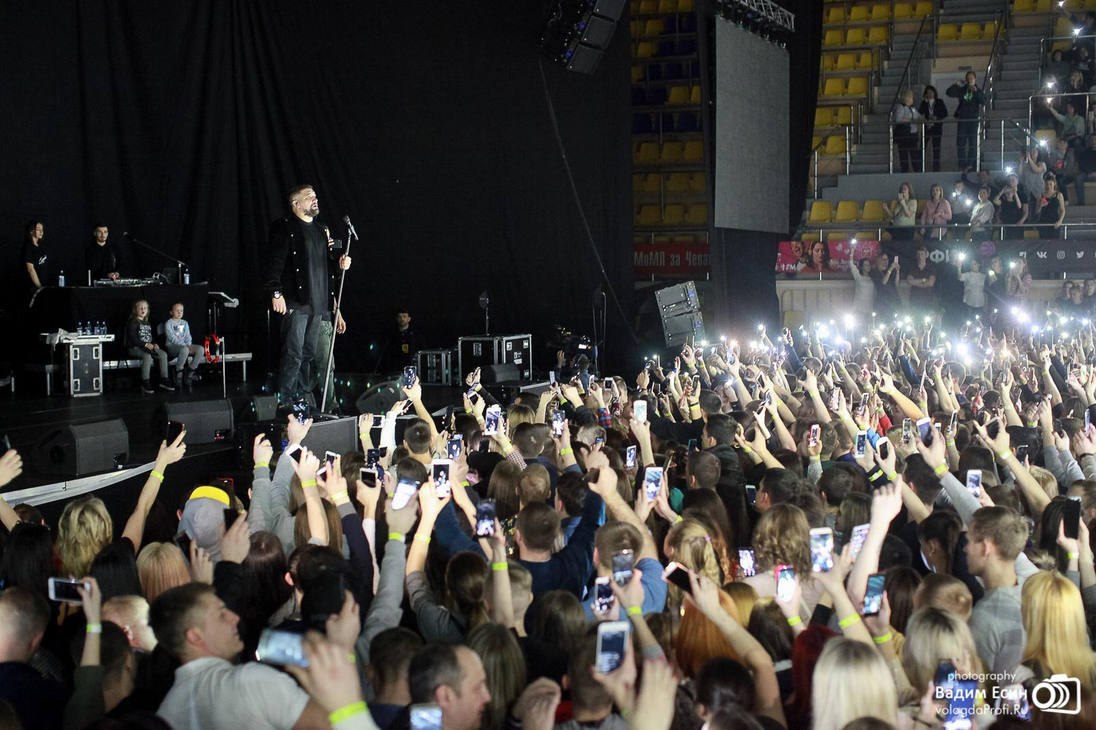 Съемка концерта в Вологде