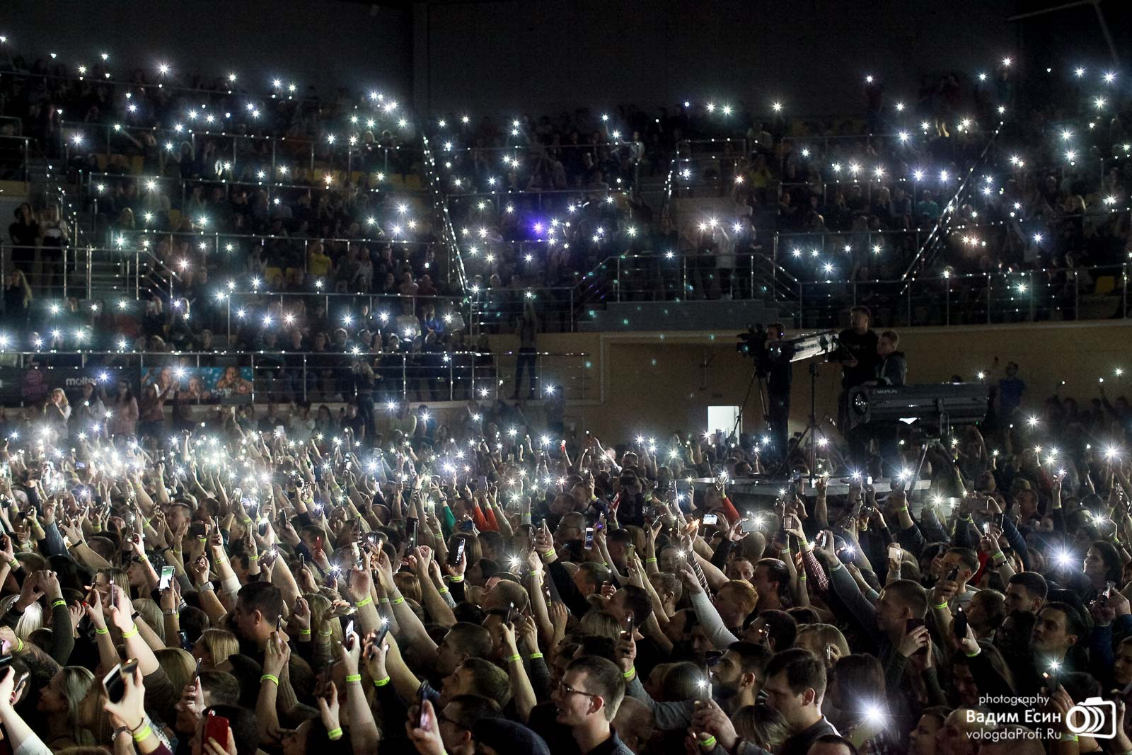 Съемка концерта в Вологде