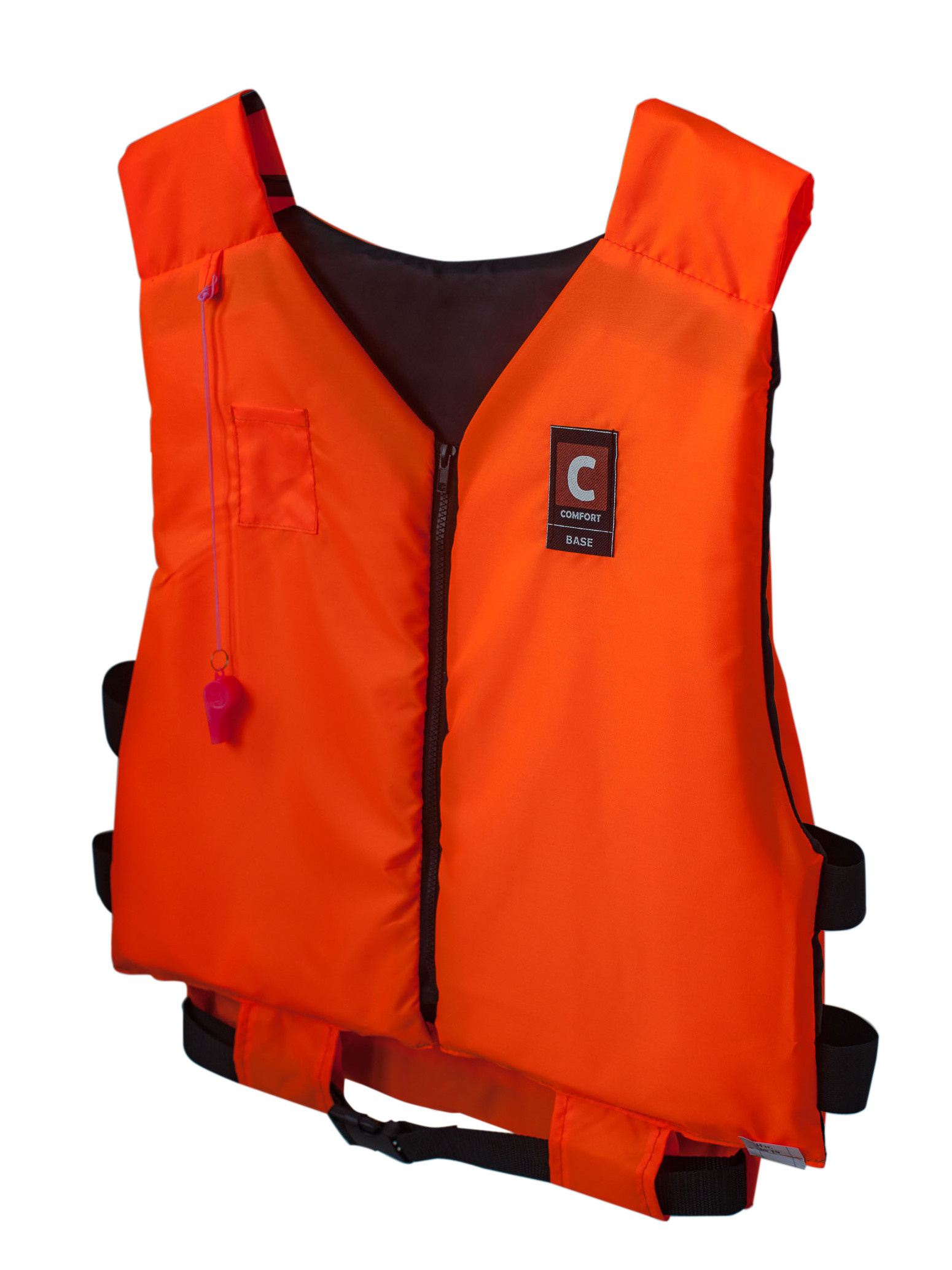 Оранжевый спасательный жилет