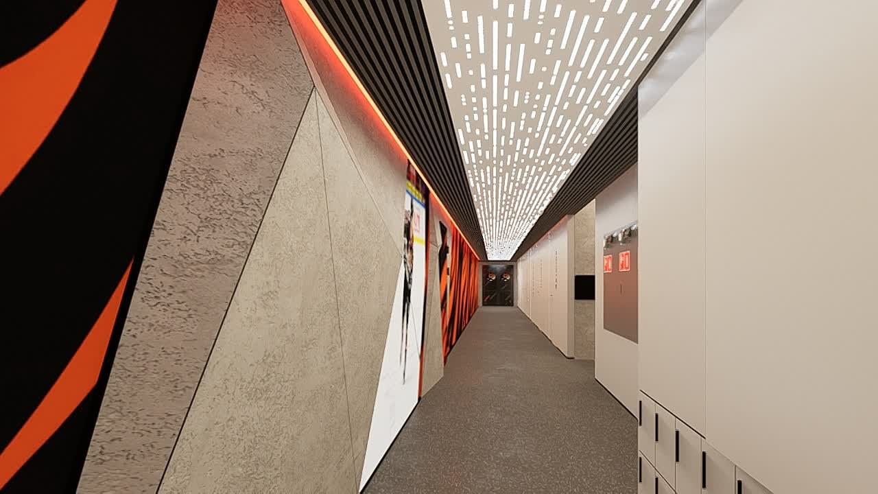 ХК Амур. Архитектурно-дизайнерское бюро ROOMS