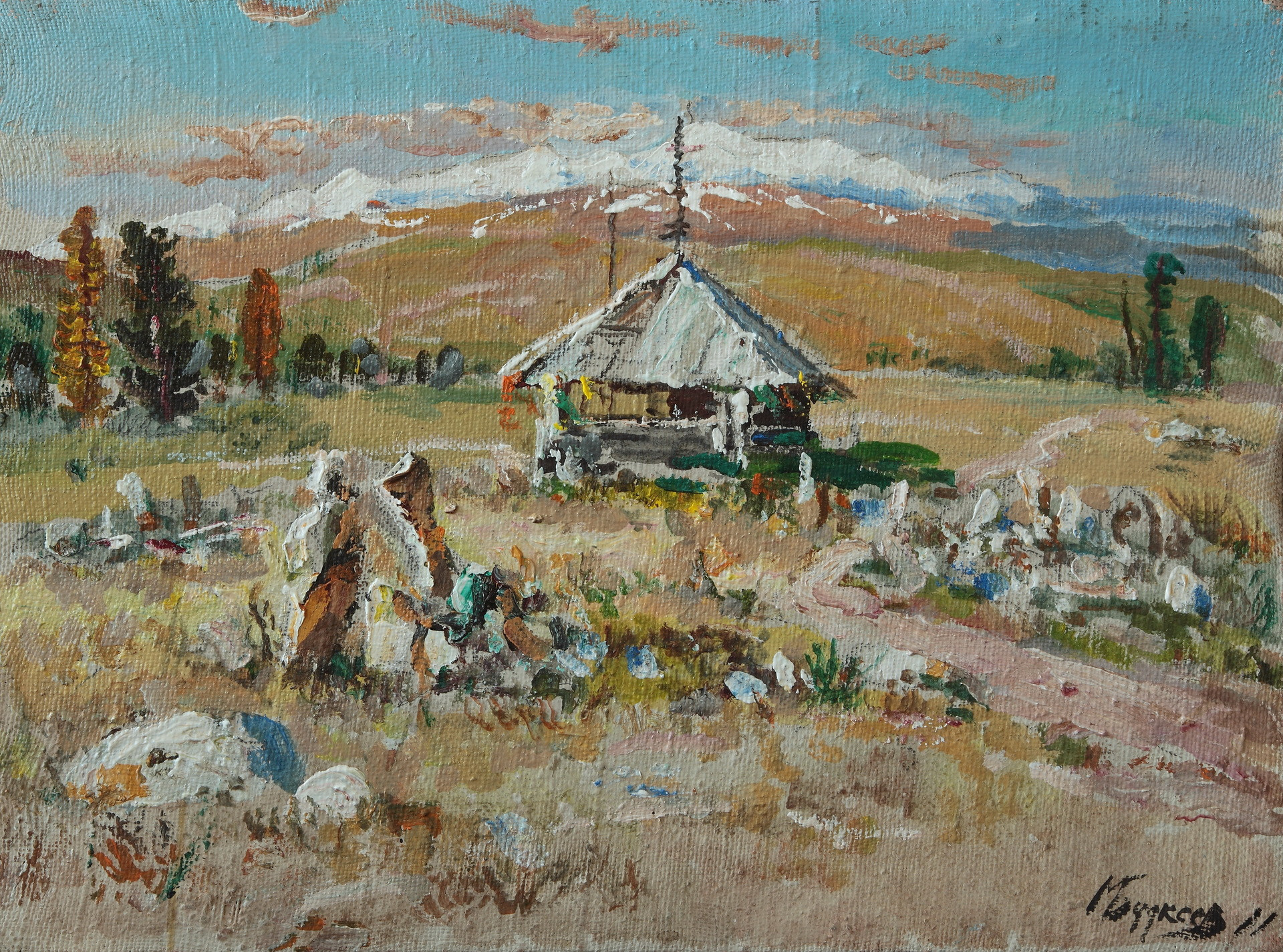 Будкеев Михаил Яковлевич — народный художник. биография, галерея работ