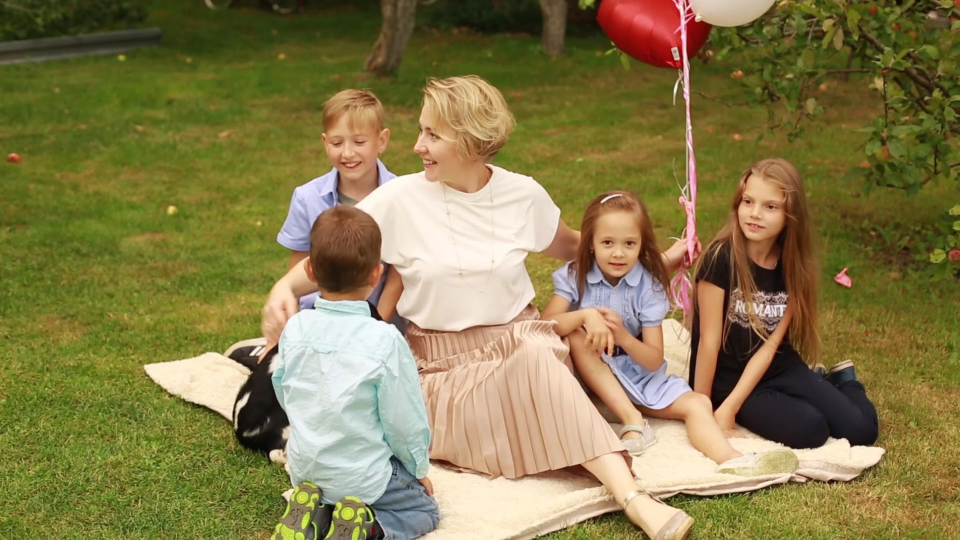 Фотосессия большой семьи в Санкт-Петербурге. Фотограф Юлия Кондратьева