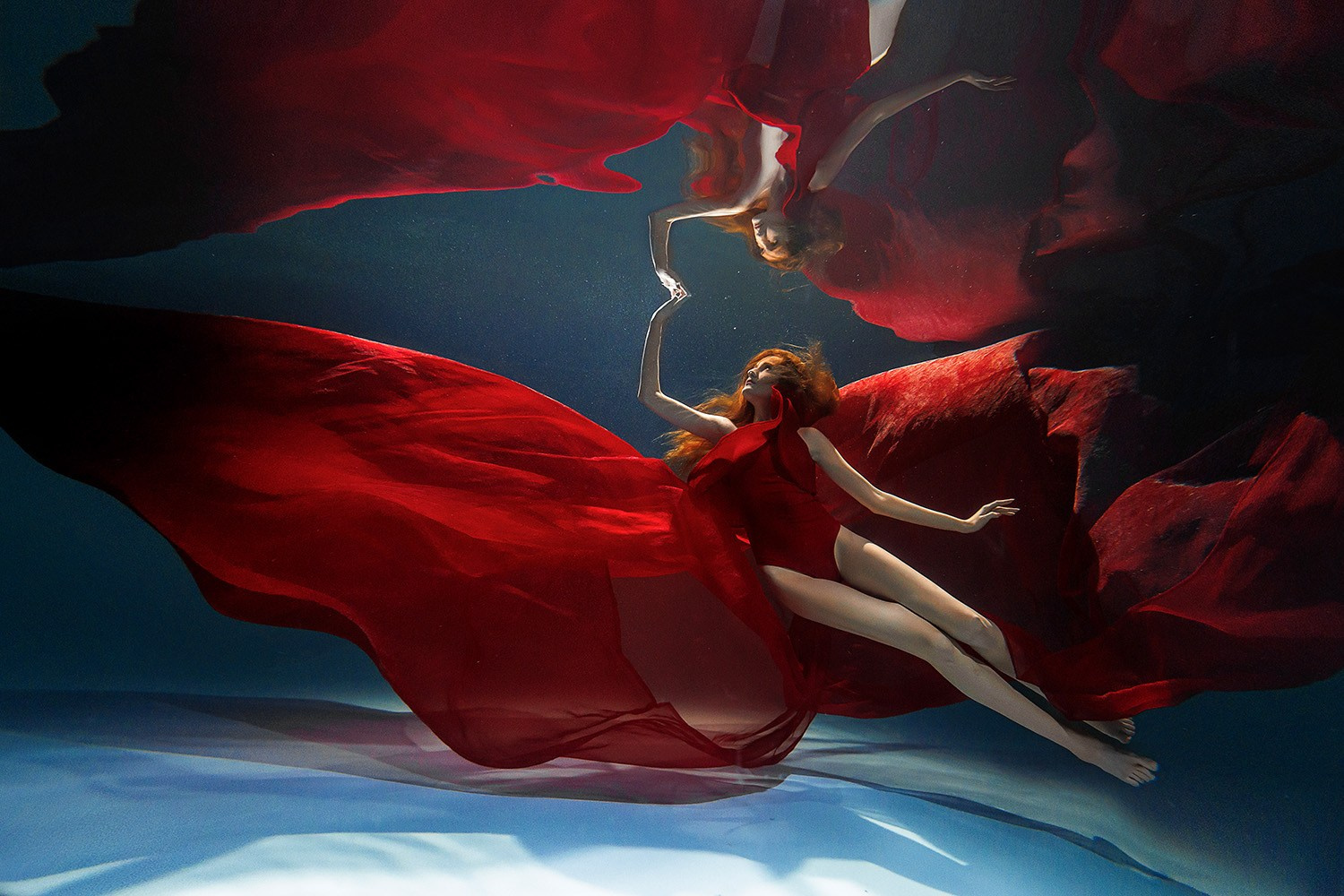 Подводная фотосессия. Портретный и семейный фотограф в Москве Ольга Туровцева