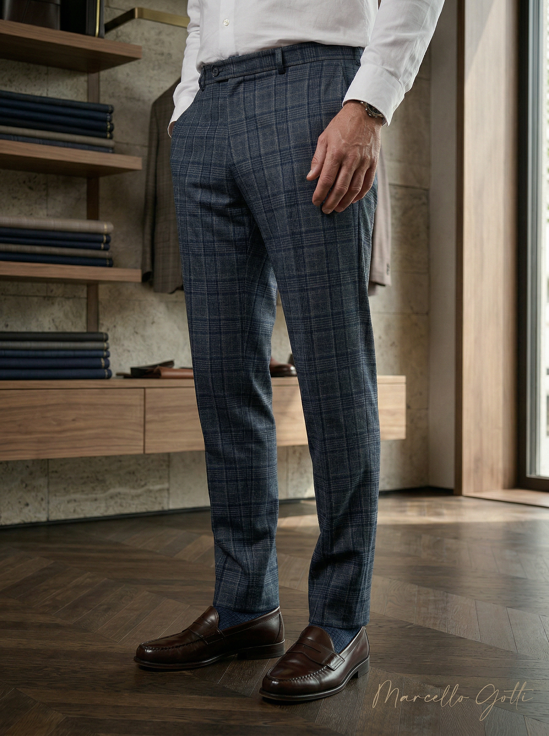 Имиджевая съемка и лук бук (генерация) для брюк