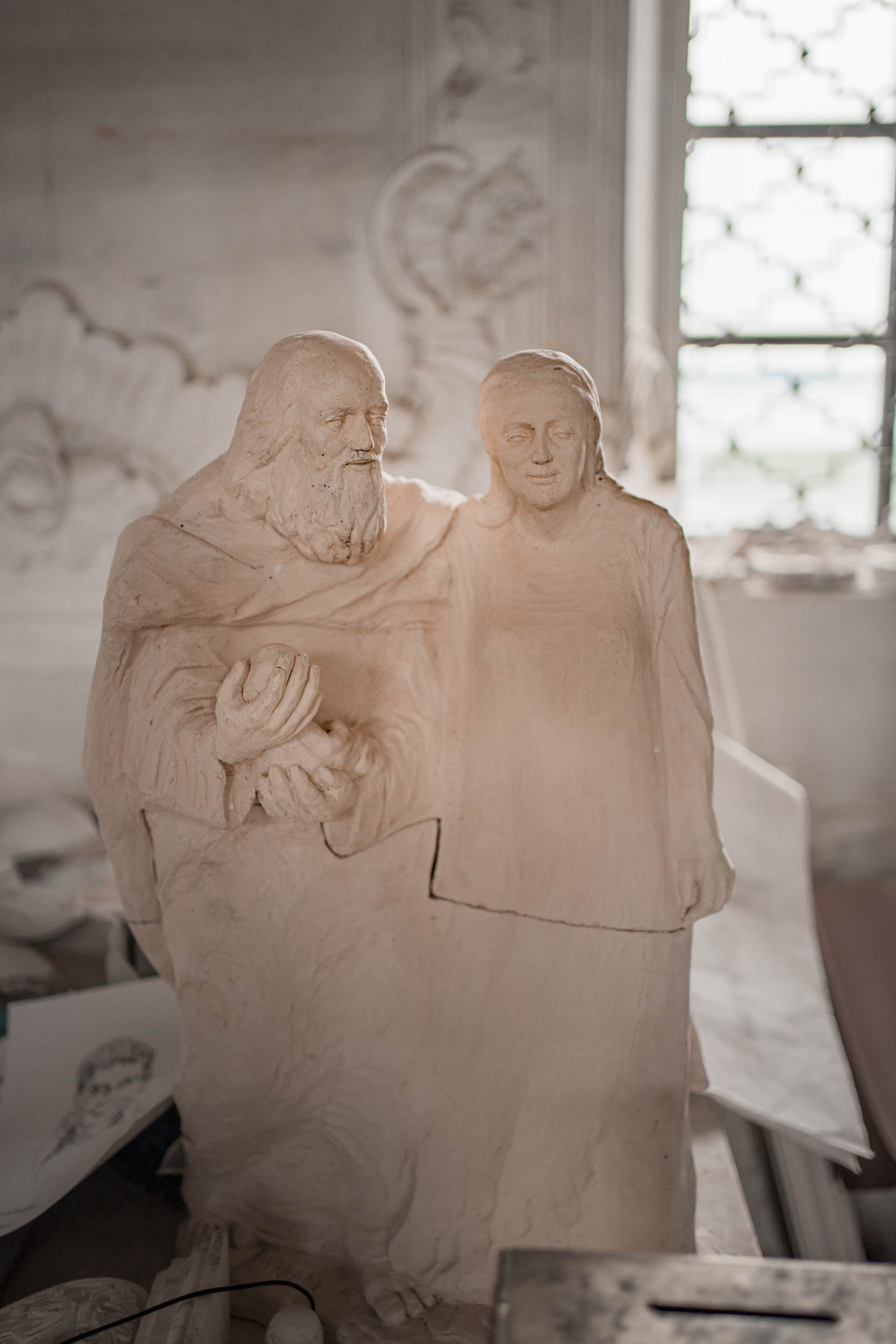 Святое семейство, работа Владимира Федотова. 