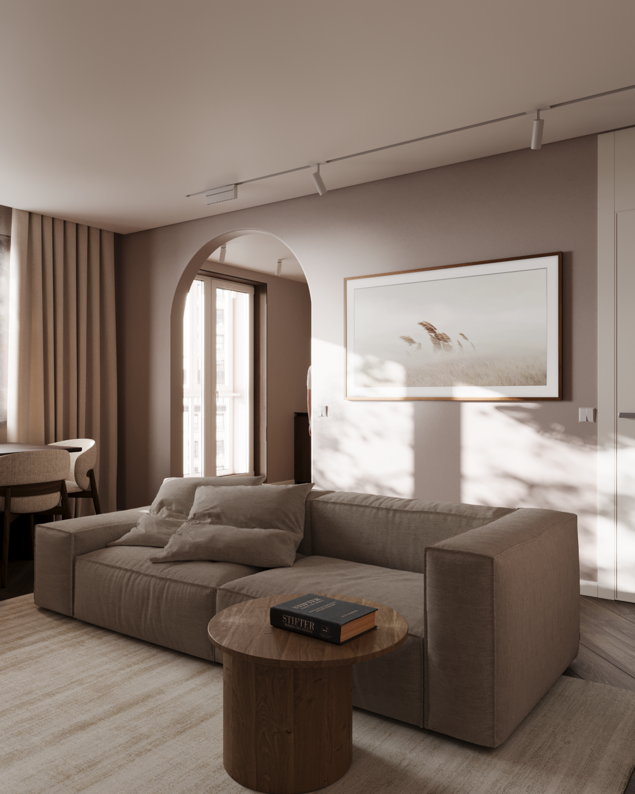 Интерьер в стиле джапанди в Полоцке