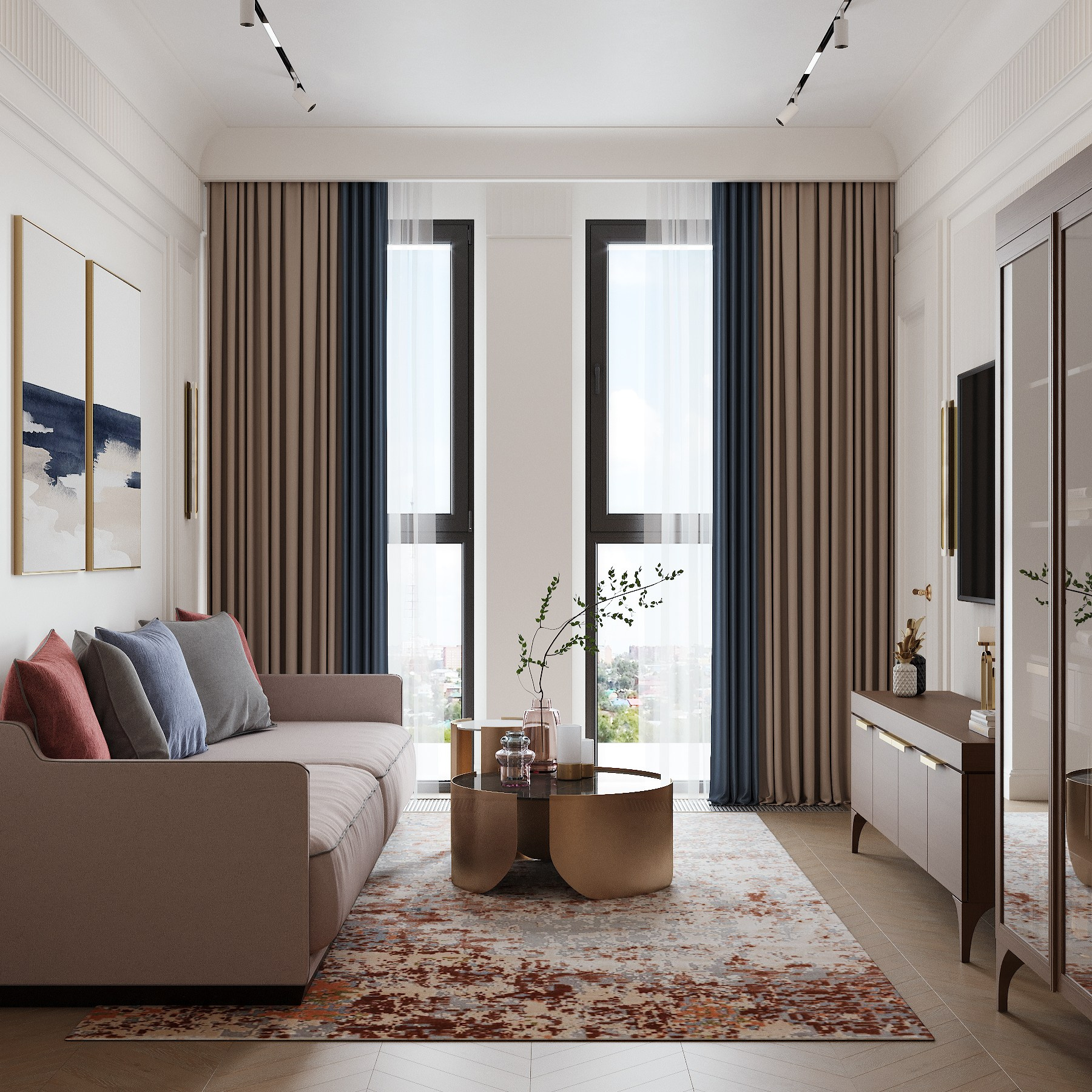 ЖК Зиларт 2. Дизайн интерьера в Москве