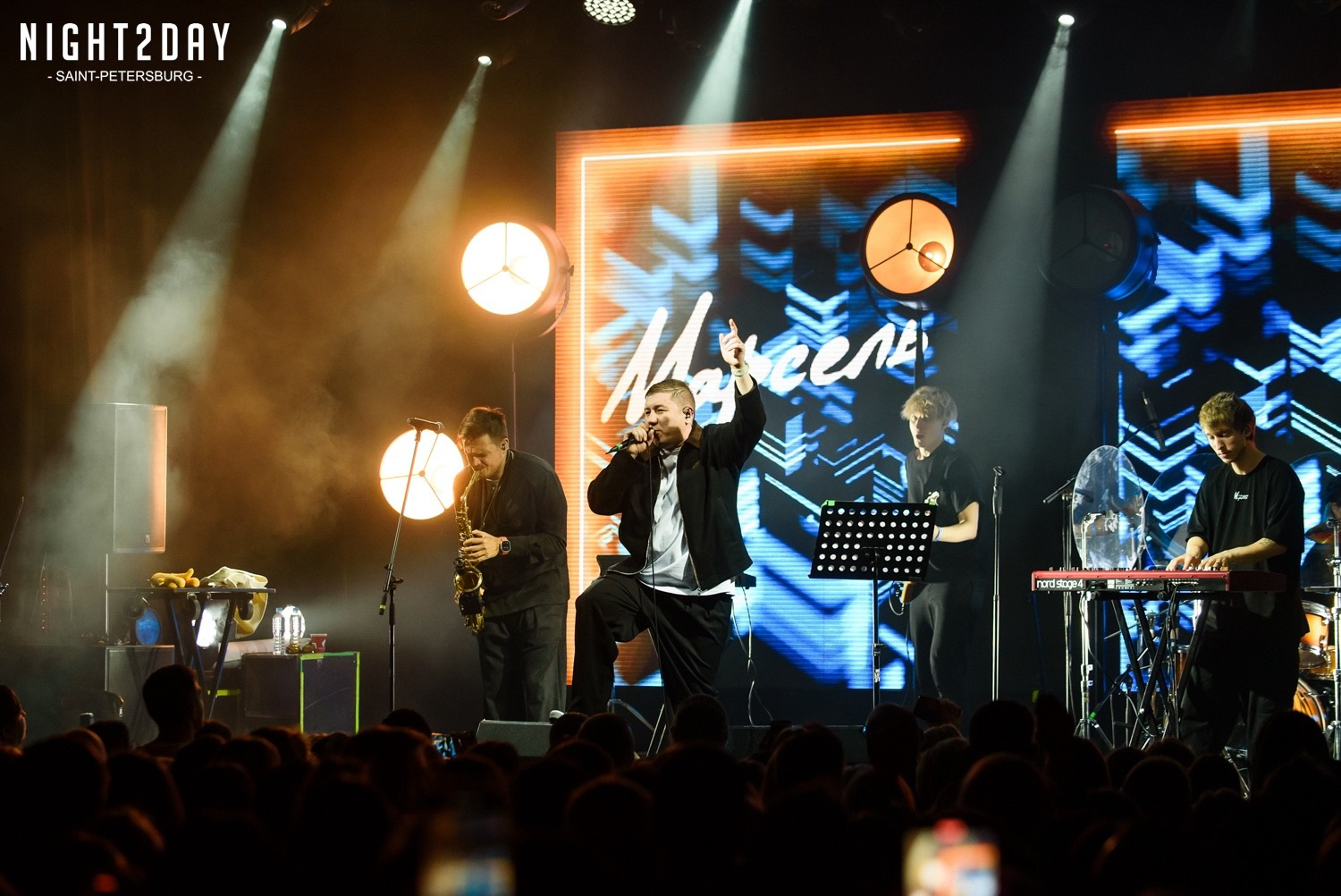 Марсель Клуб «Космонавт» 26.10.2024. Художник по свету Егор Сапожников