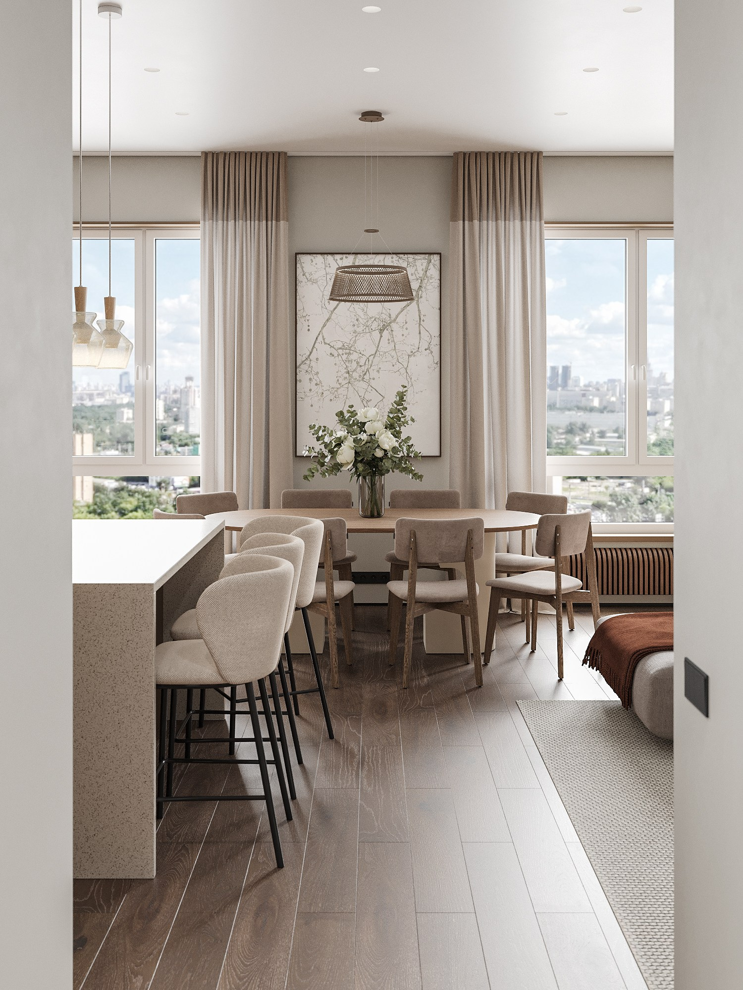 3D визуализация интерьера. Визуализатор Виктория Озерова