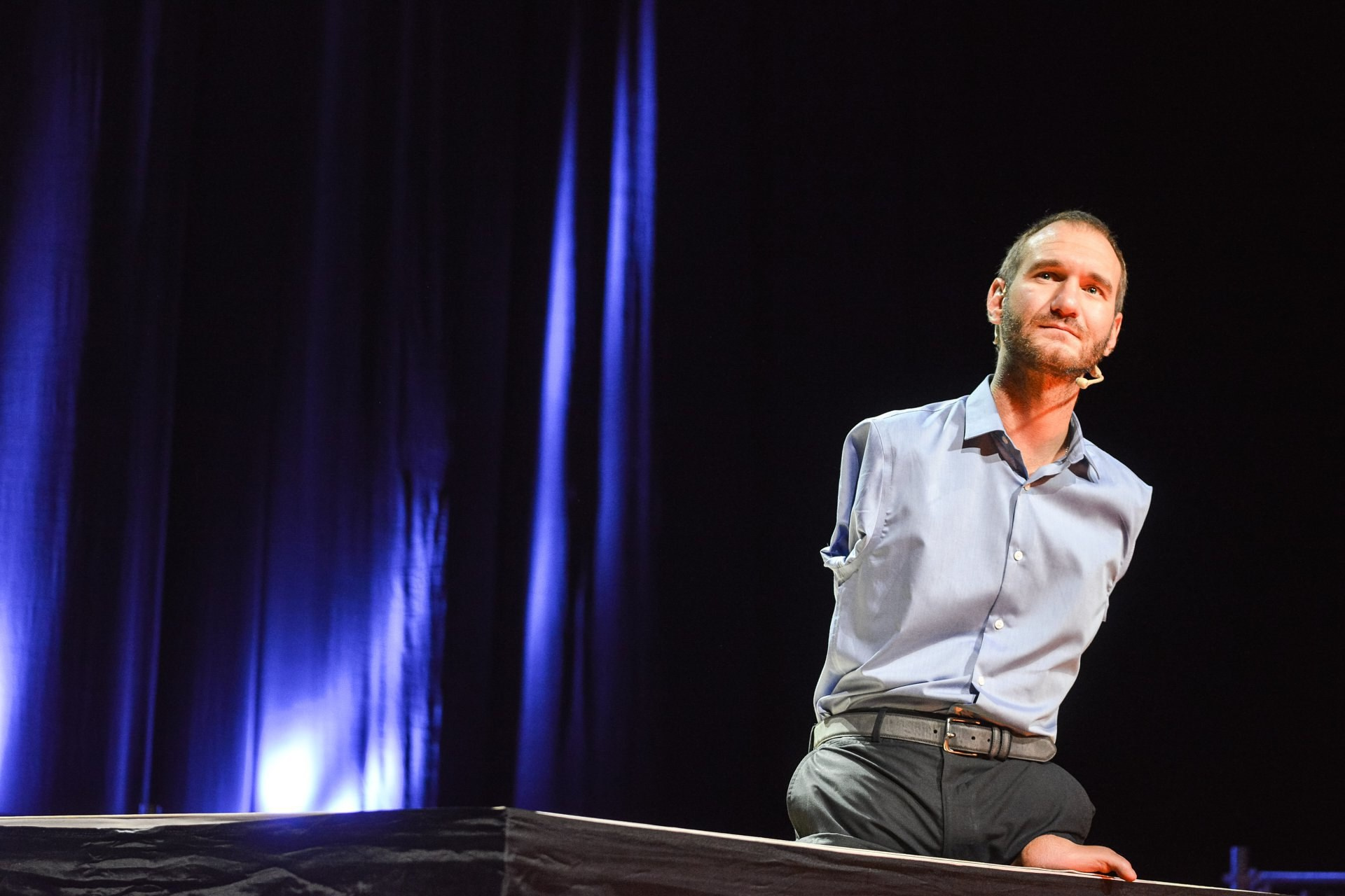 «Один день c Nick Vujičić» о человеке который вдохновил весь мир. Репортажный фотограф в Минске. Алексей Матюшков