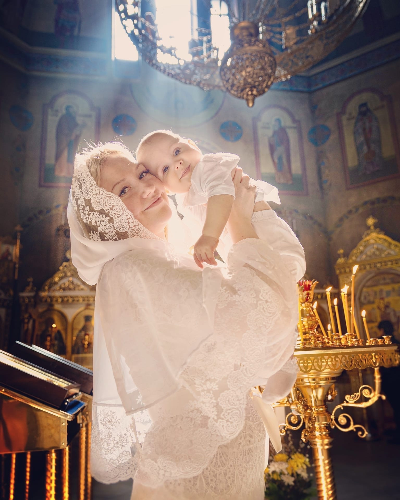 Аренда платков и платьев. Фотограф Крещения, а также семейный и детский фотограф в Оренбурге