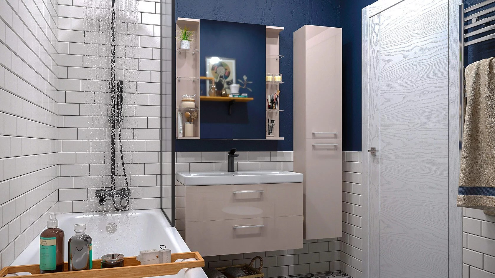 Вдохновиться. Ремонт санузла, туалета, ванной под ключ в Казани. Укладка плитки