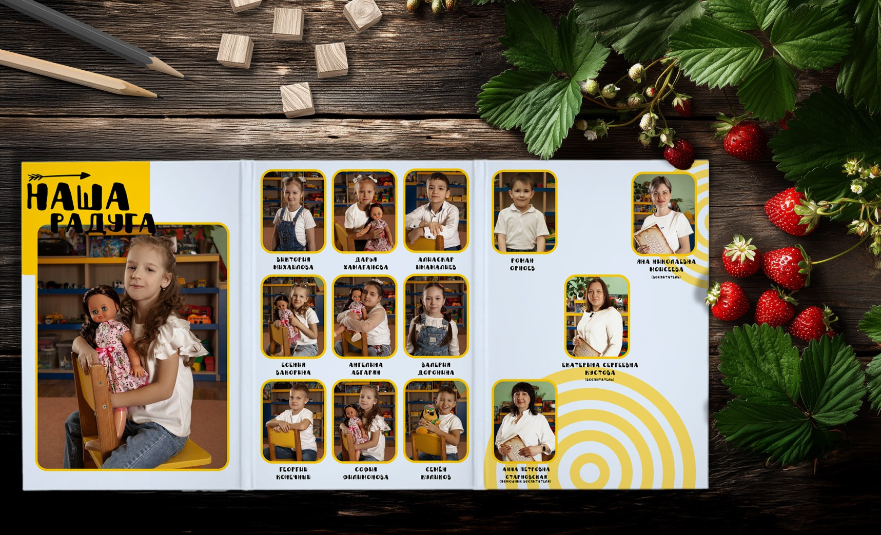 Папка трюмо (д/с). Школьный фотограф Евгения Саховская