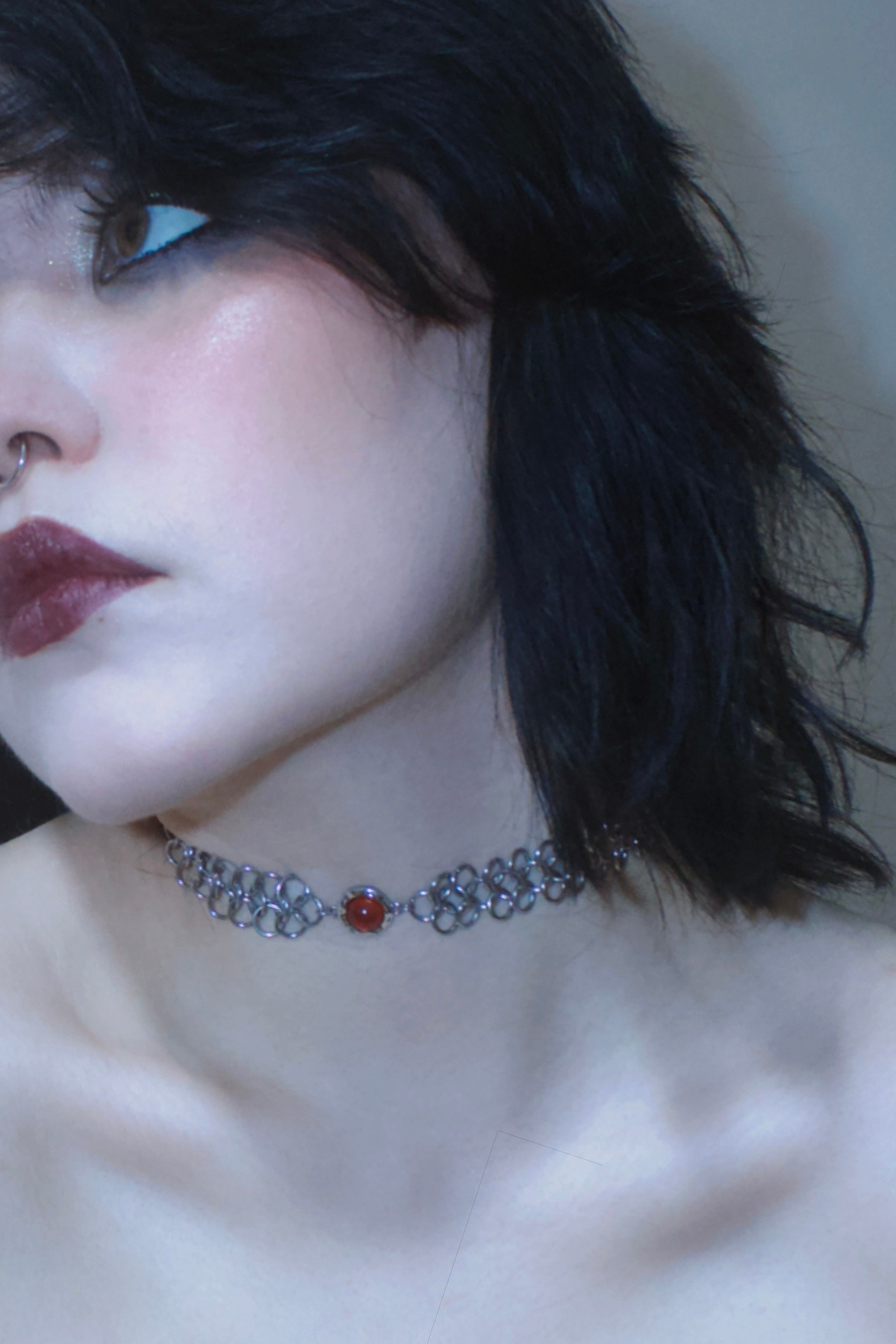 Чокеры из кольчуги. Украшения из кольчуги в Москве Соня Спросонья