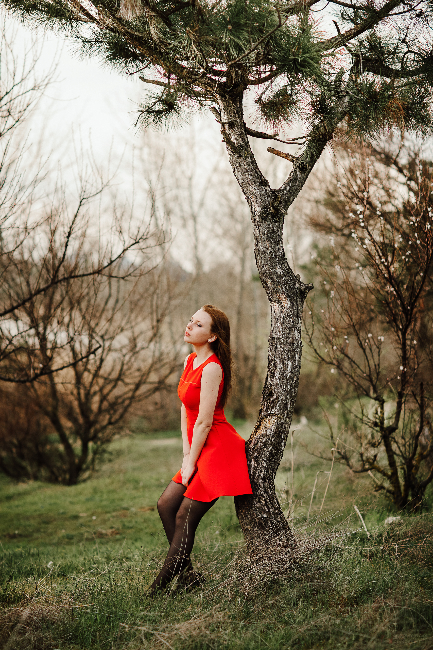 Портретная фотосессия на природе