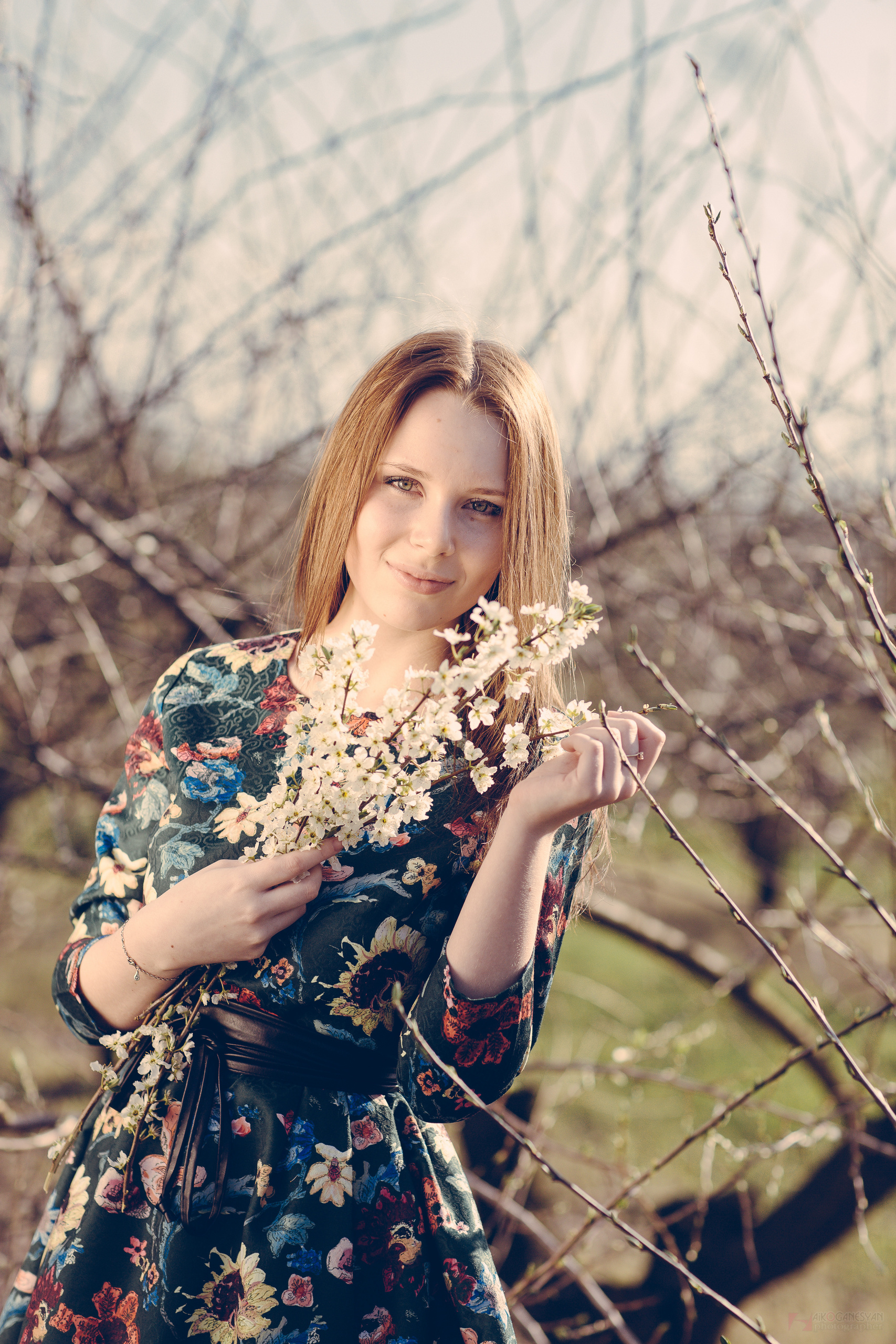 Портретная фотосессия на природе