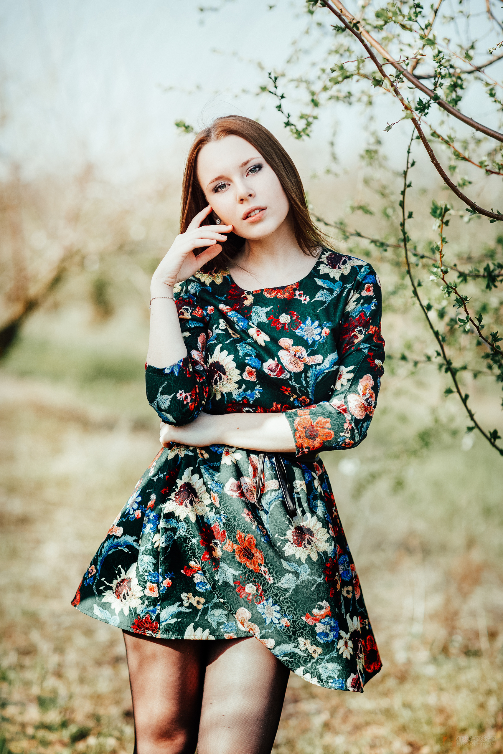 Портретная фотосессия на природе