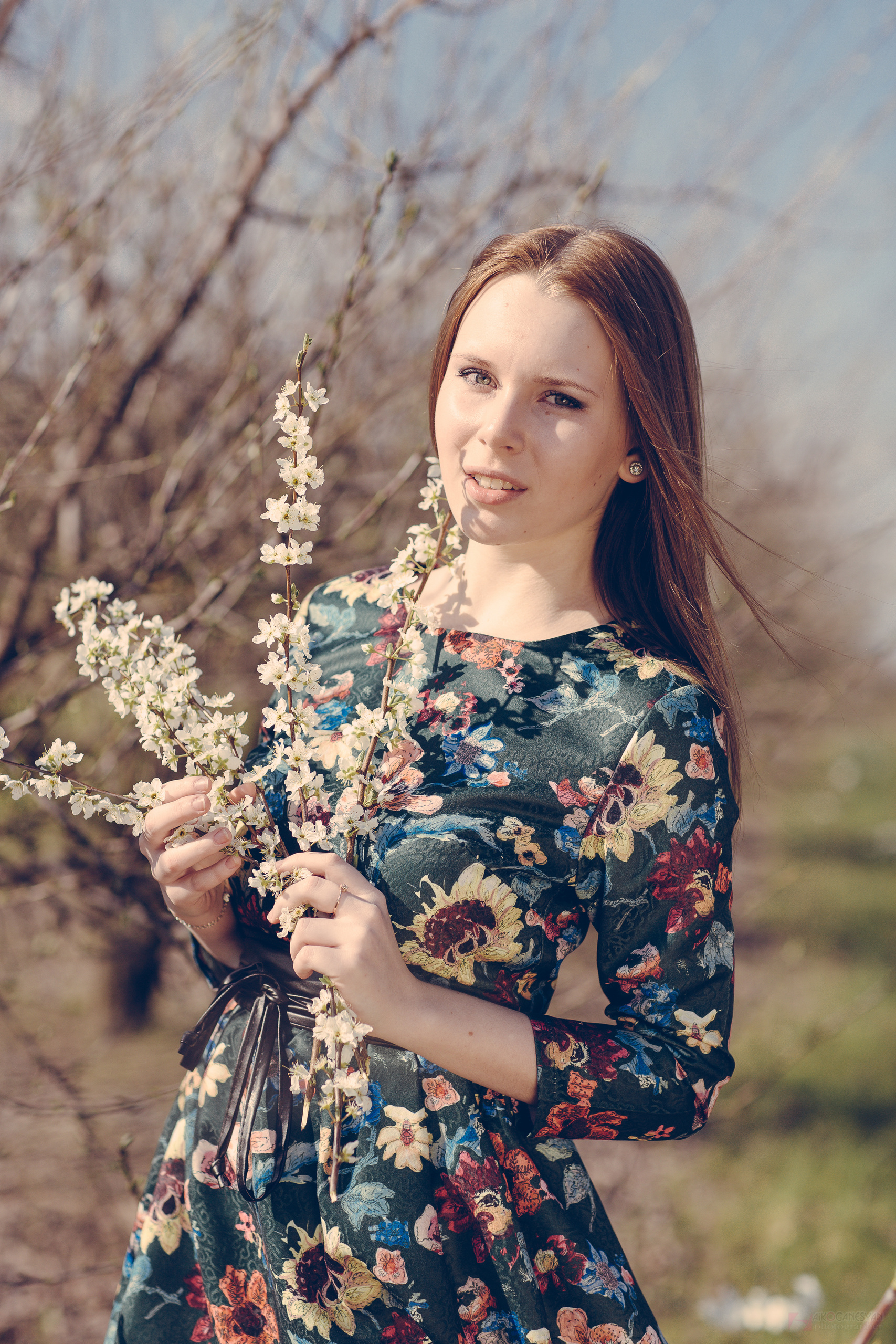 Портретная фотосессия на природе