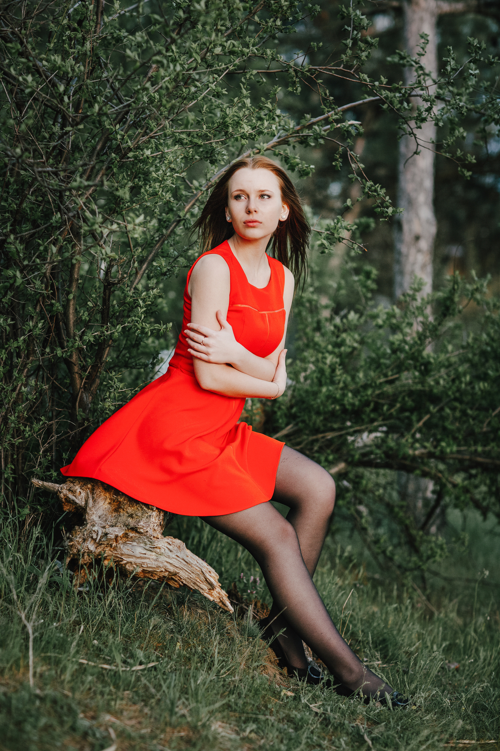 Портретная фотосессия на природе