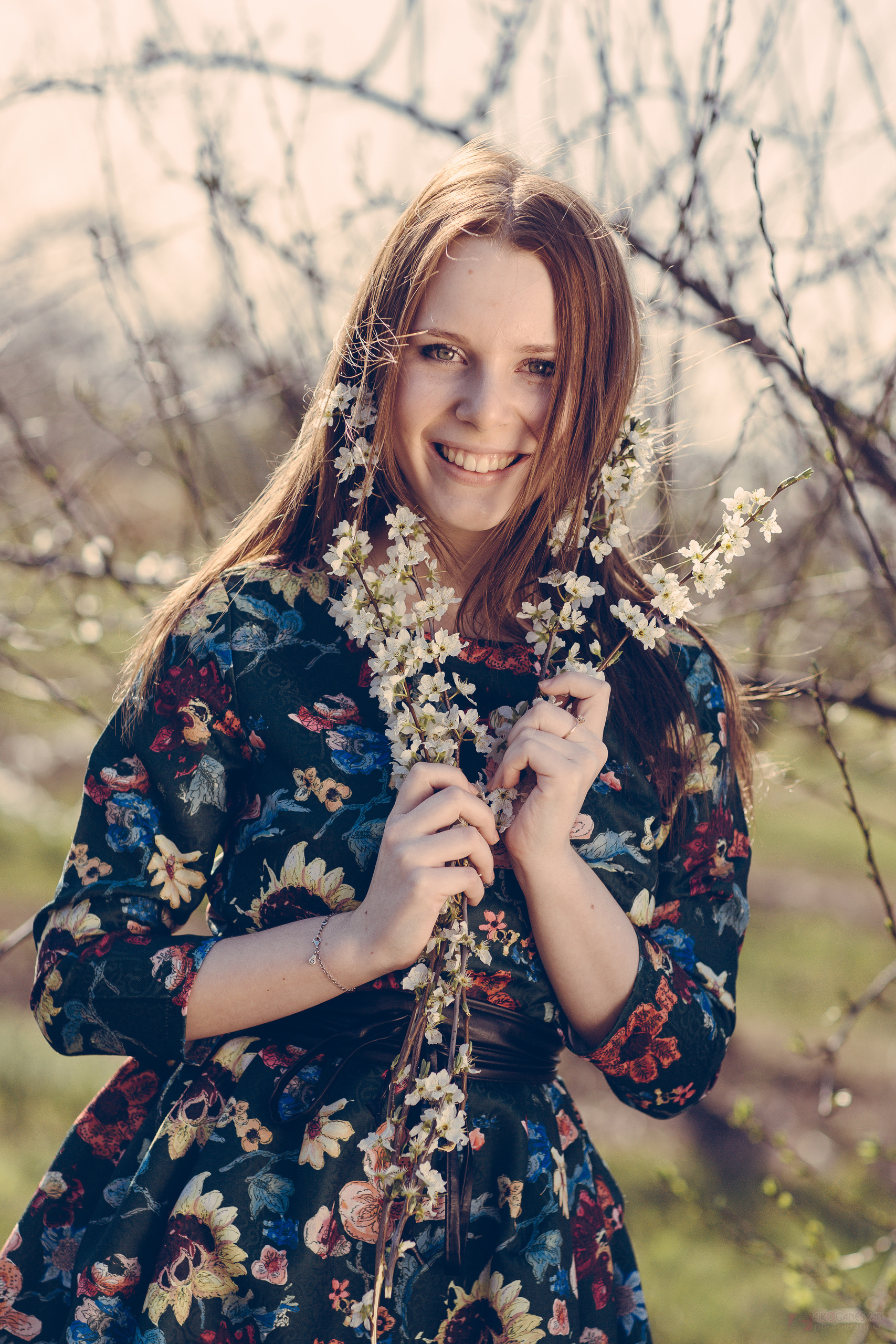 Портретная фотосессия на природе