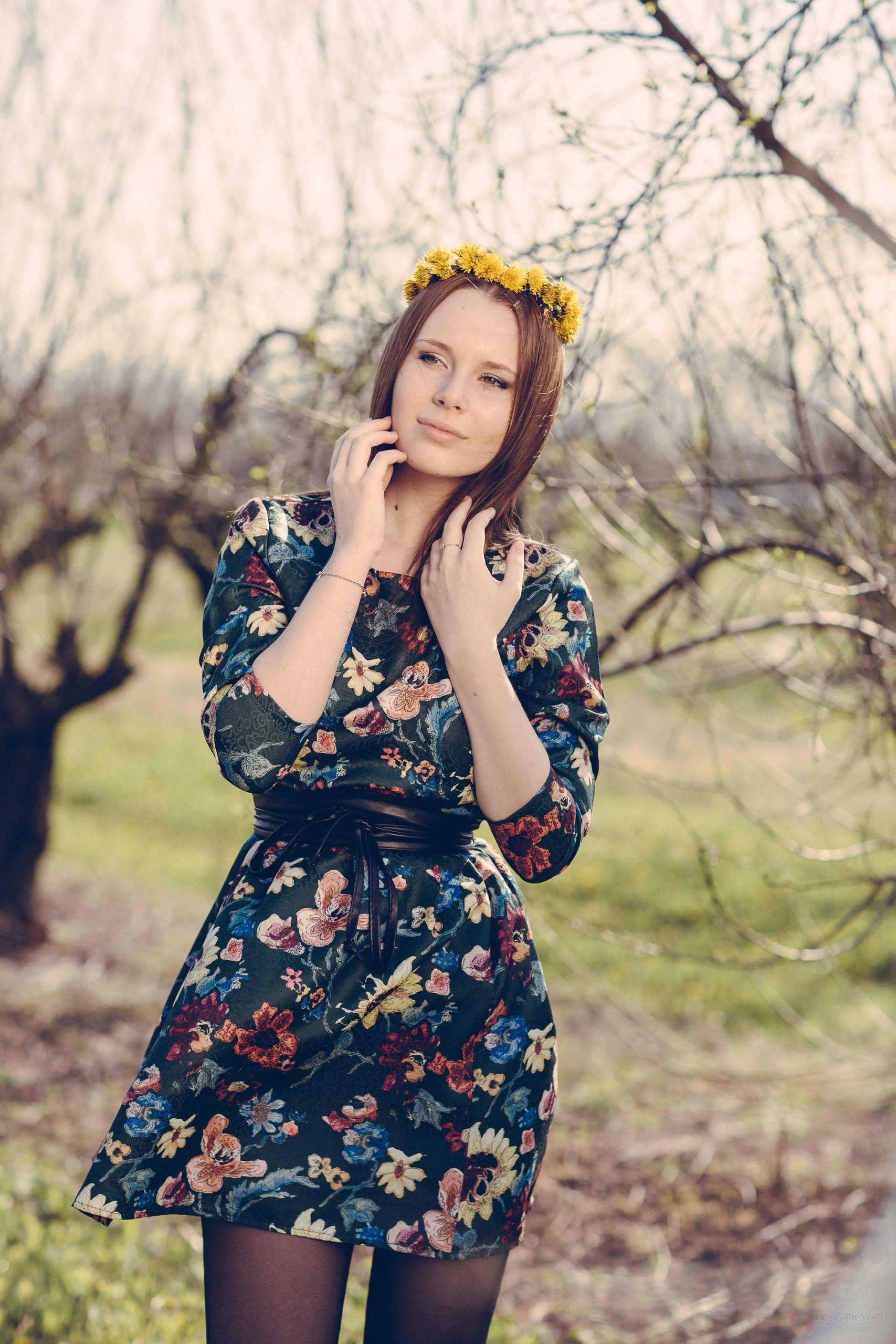 Портретная фотосессия на природе