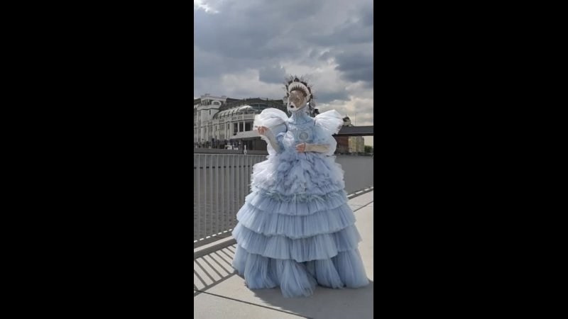 Персонаж Ангел. Мимы и Ходулисты на встречу гостей. Москва