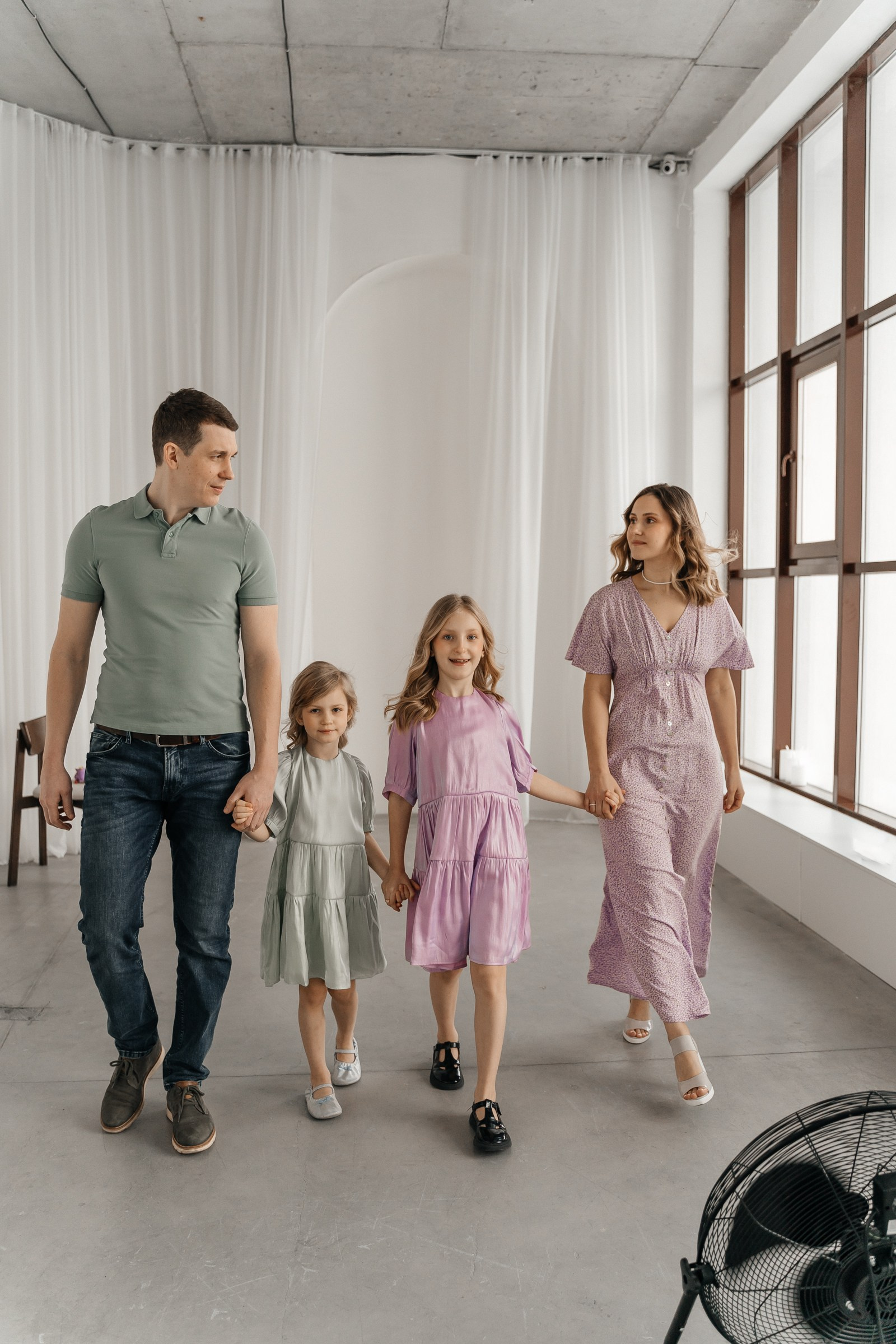 Вова, Кристина, Арина и Есения