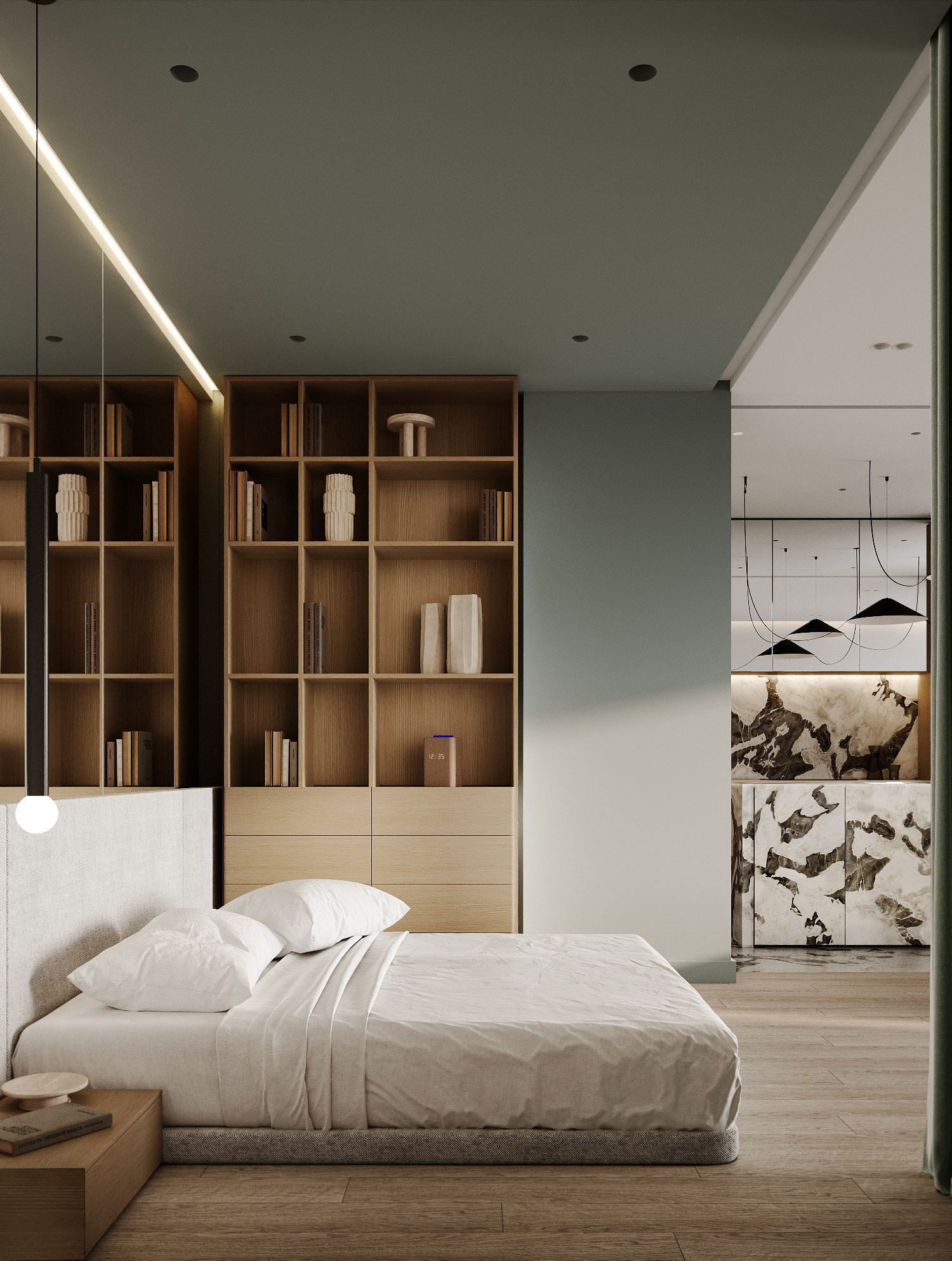 Визуализация интерьера Corsa Render