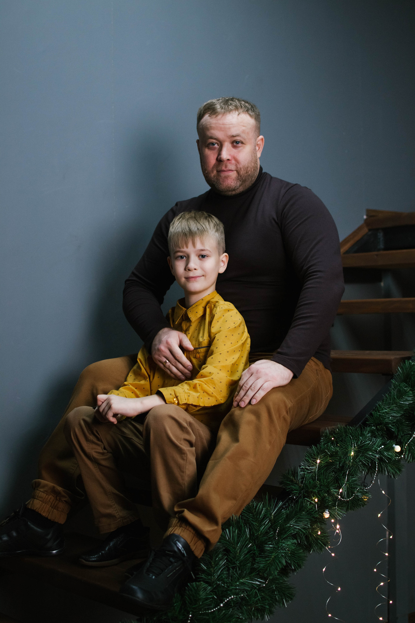 Семейная новогодняя история для Инны. Семейный фотограф в городе Мегион и Нижневартовск Дзюба Татьяна