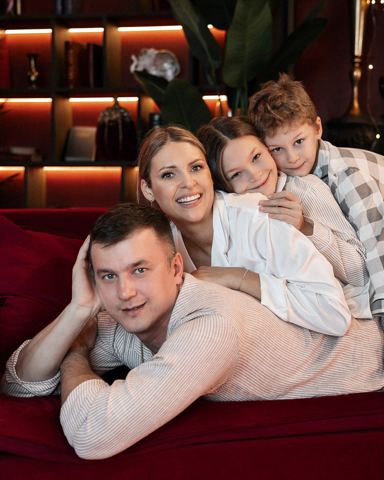 Новогодние съемки. Женский и семейный фотограф в Москве Виктория