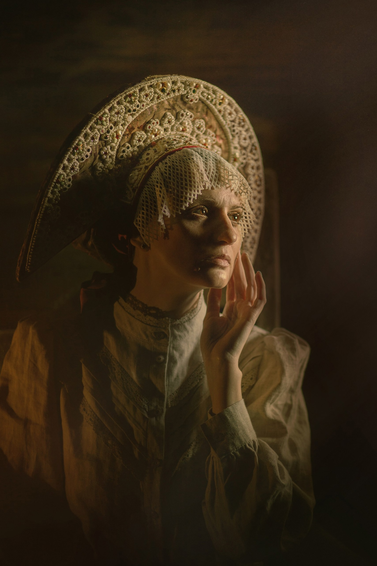 Кокошники и венцы. Фотограф Наталья Яковлева, Санкт-Петербург. Семьи, ньюборн, крещения