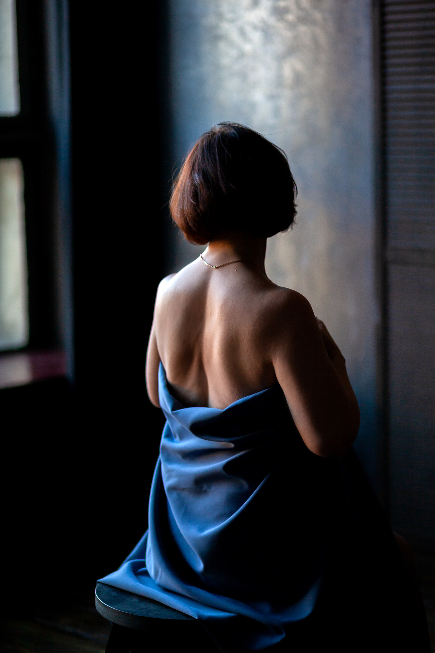 светотень, женский портрет, чувсвтенность