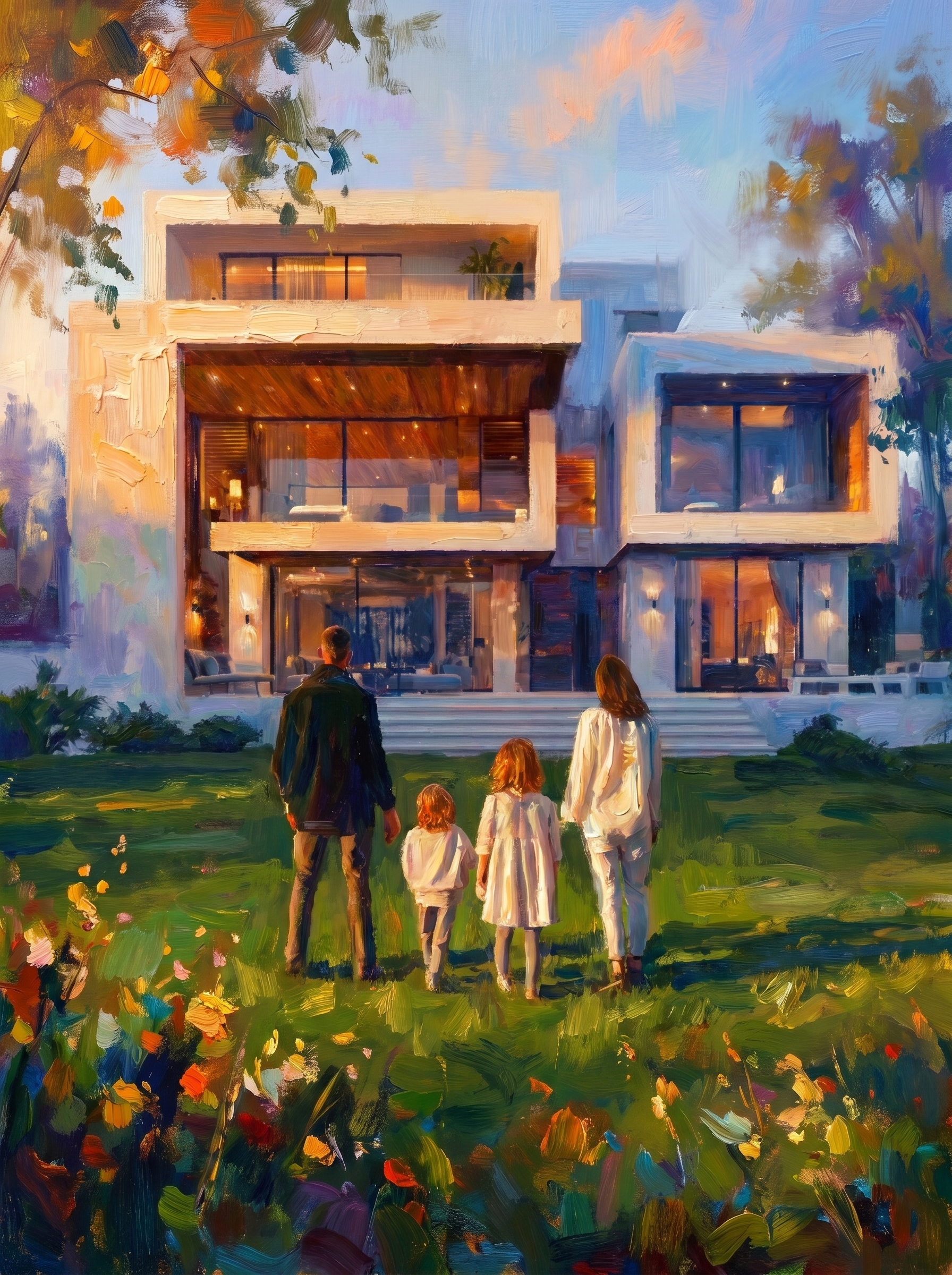 SIGNATURE LEGACY. Exclusive Closing Gifts for Top Realtors | Custom House Portraits by Yulia Yurchevskaya