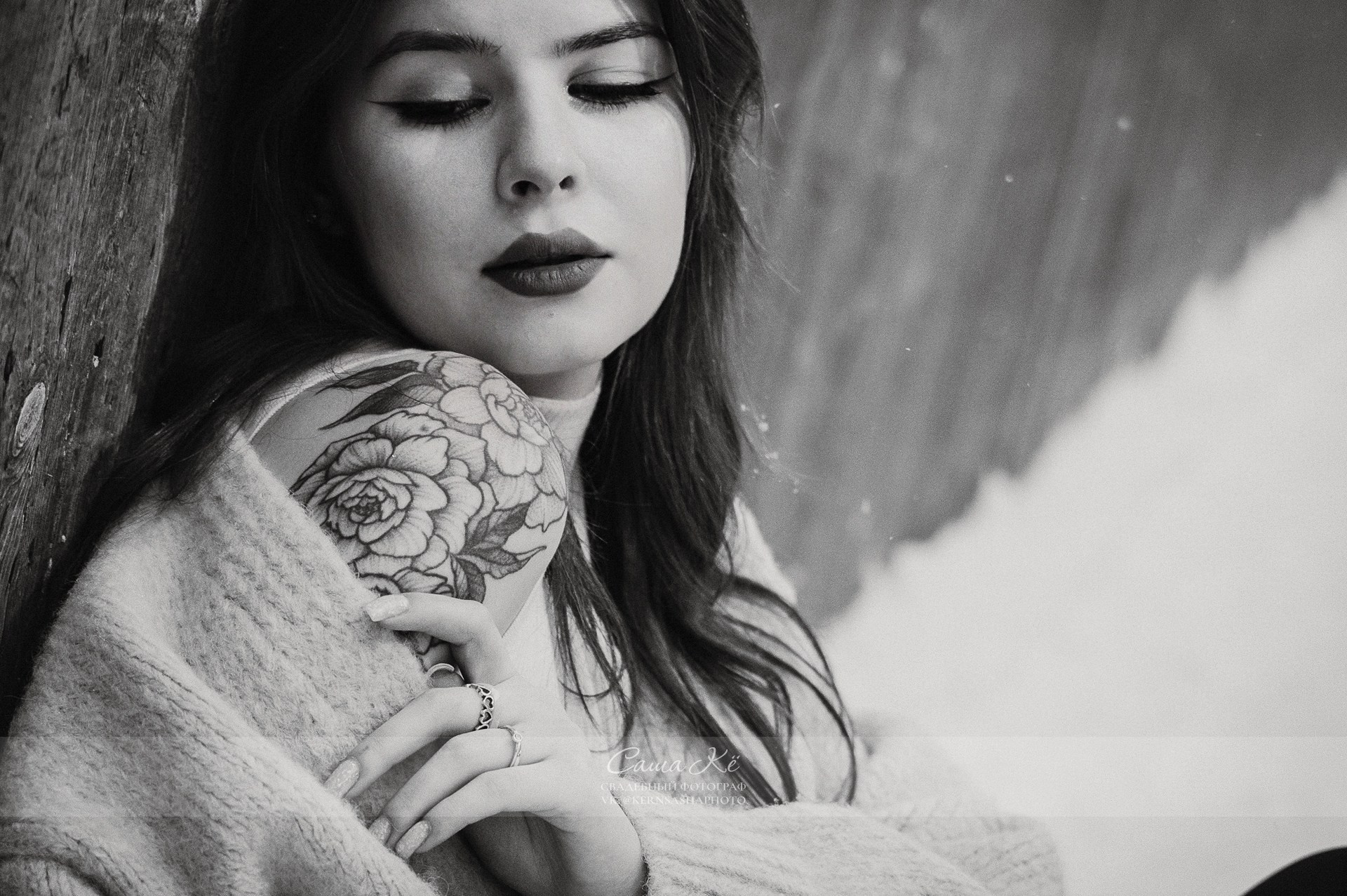 Фотосессия TFP на льду, эксклюзивный проект. Профессиональный фотограф из Новосибирска — Саша Кё.