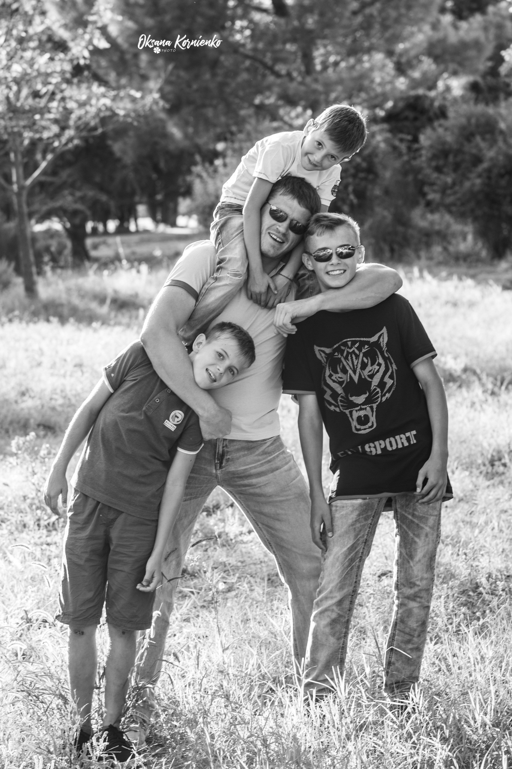 Семейная фотосессия в Москве. Фотограф в Москве, Оксана Ребристая