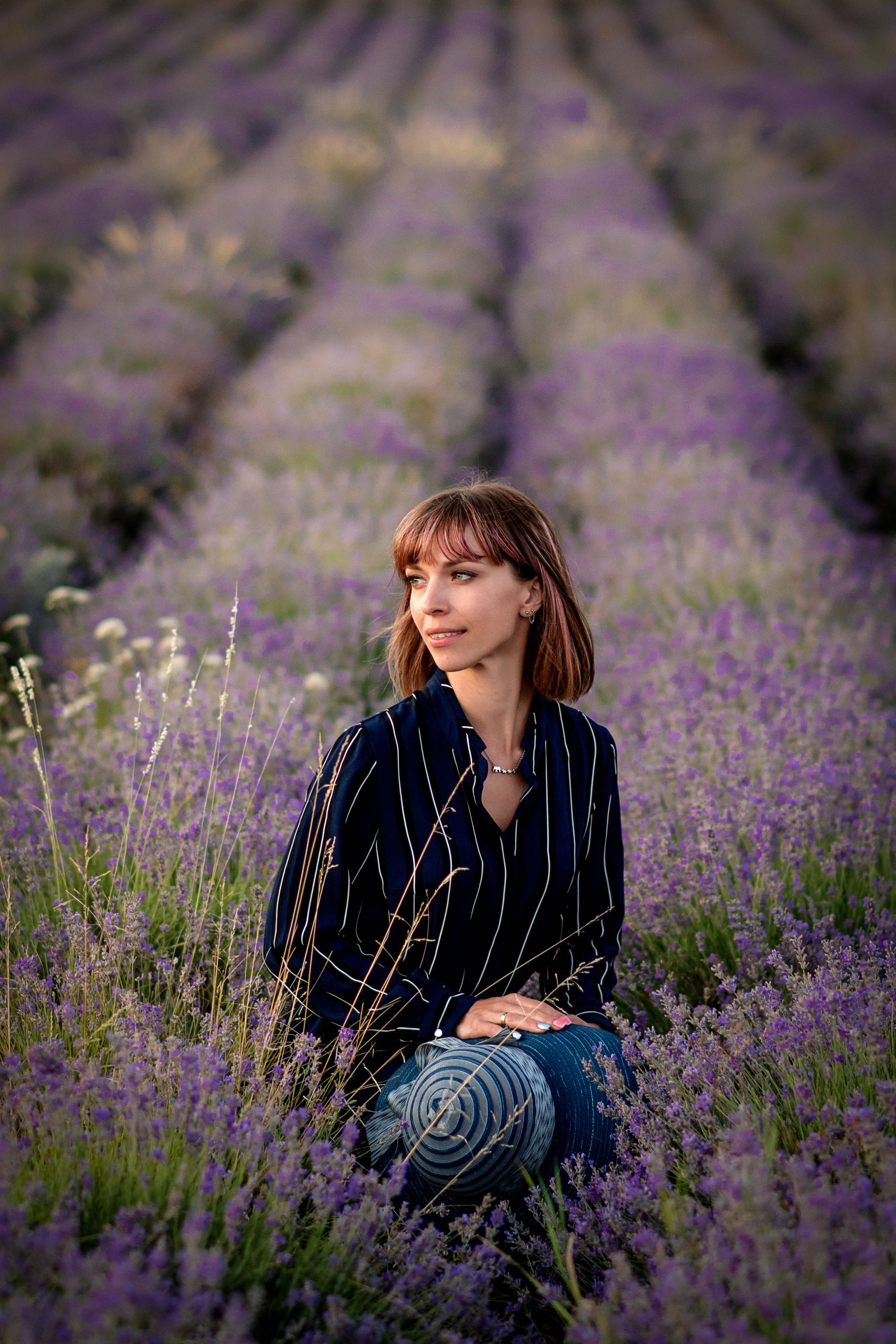 Фотосессия в лаванде. Дарья. Фотограф в Москве, Оксана Ребристая