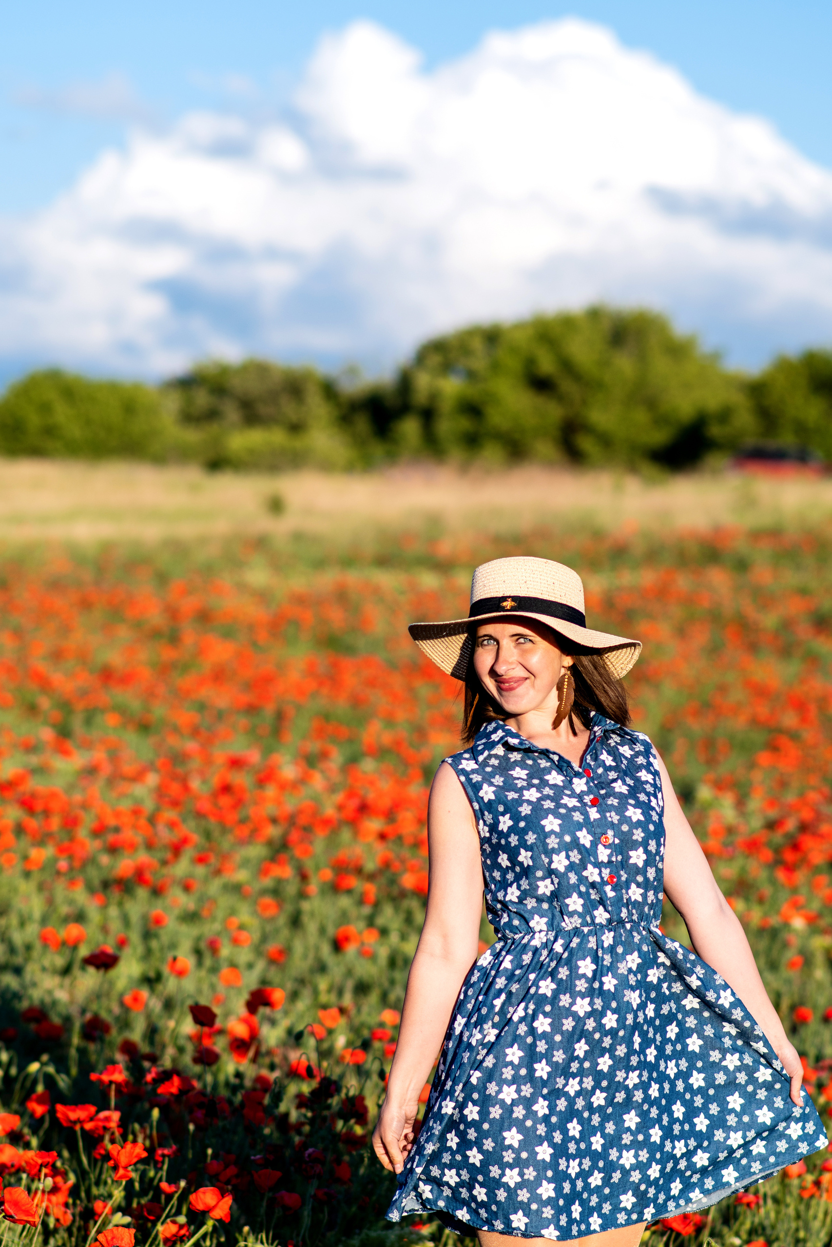 Фотосессия в маках. Наталия. Фотограф в Москве, Оксана Ребристая