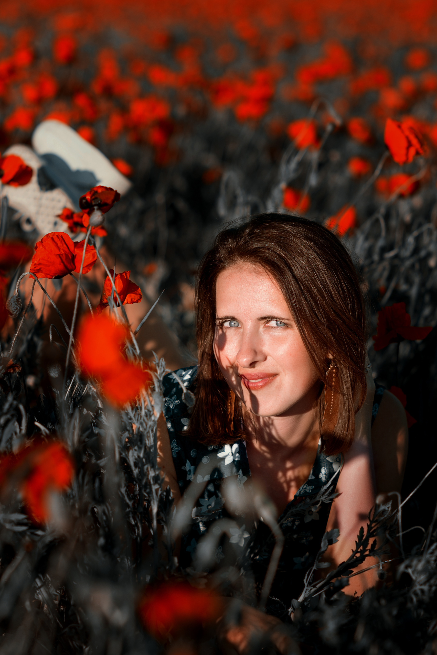 Фотосессия в маках. Наталия. Фотограф в Москве, Оксана Ребристая