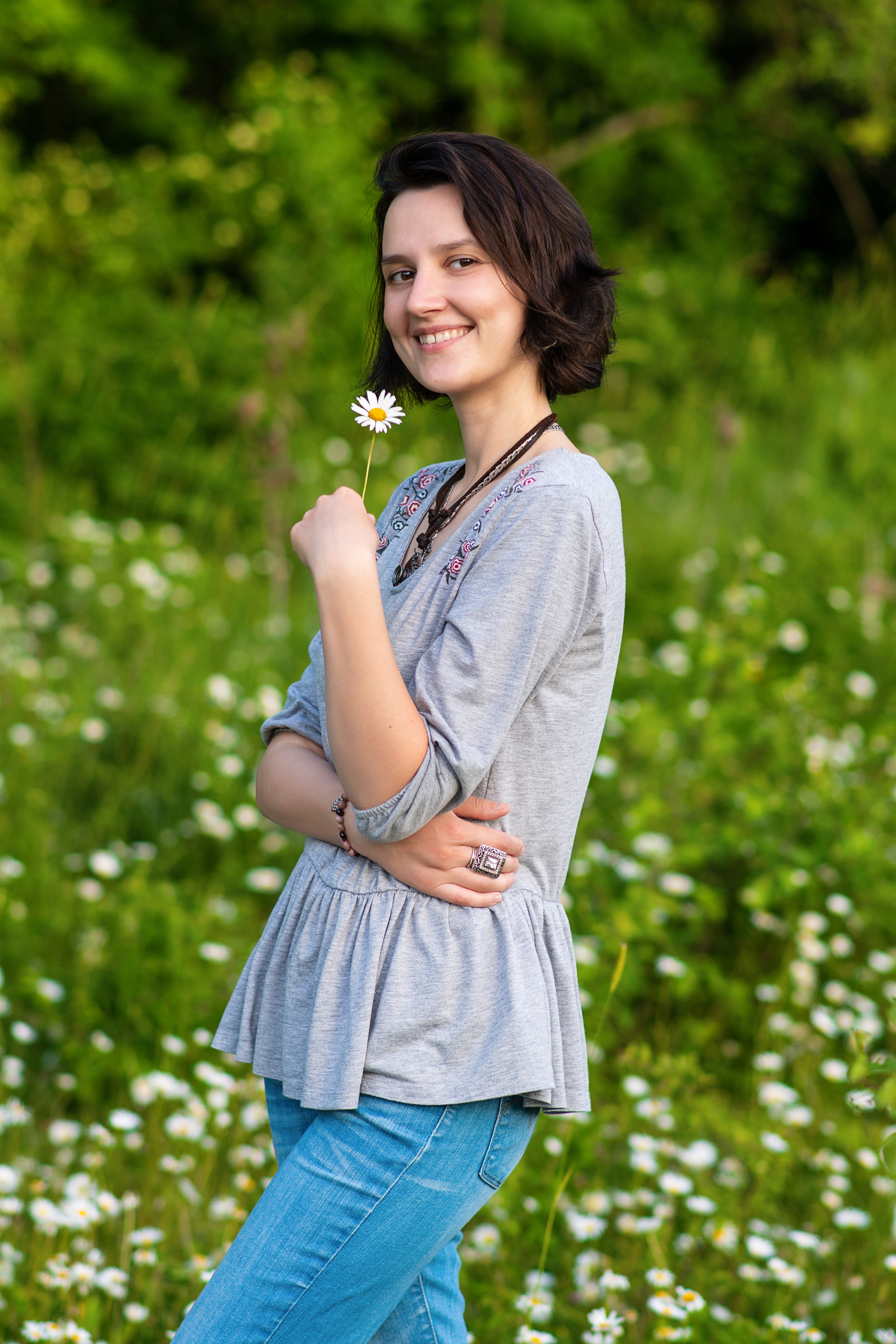 Ромашковое настроение. Фотограф в Москве, Оксана Ребристая