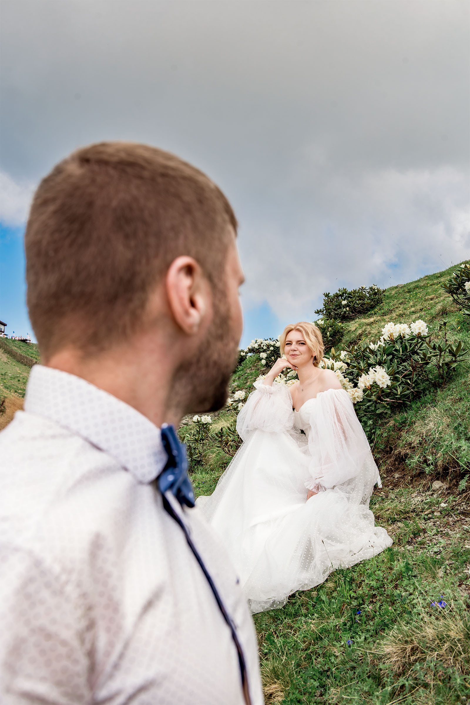 Свадьба в горах Розы Хутор. Фотограф в Сочи, Адлере, Сириусе и на Красной поляне Кушабаева Алёна