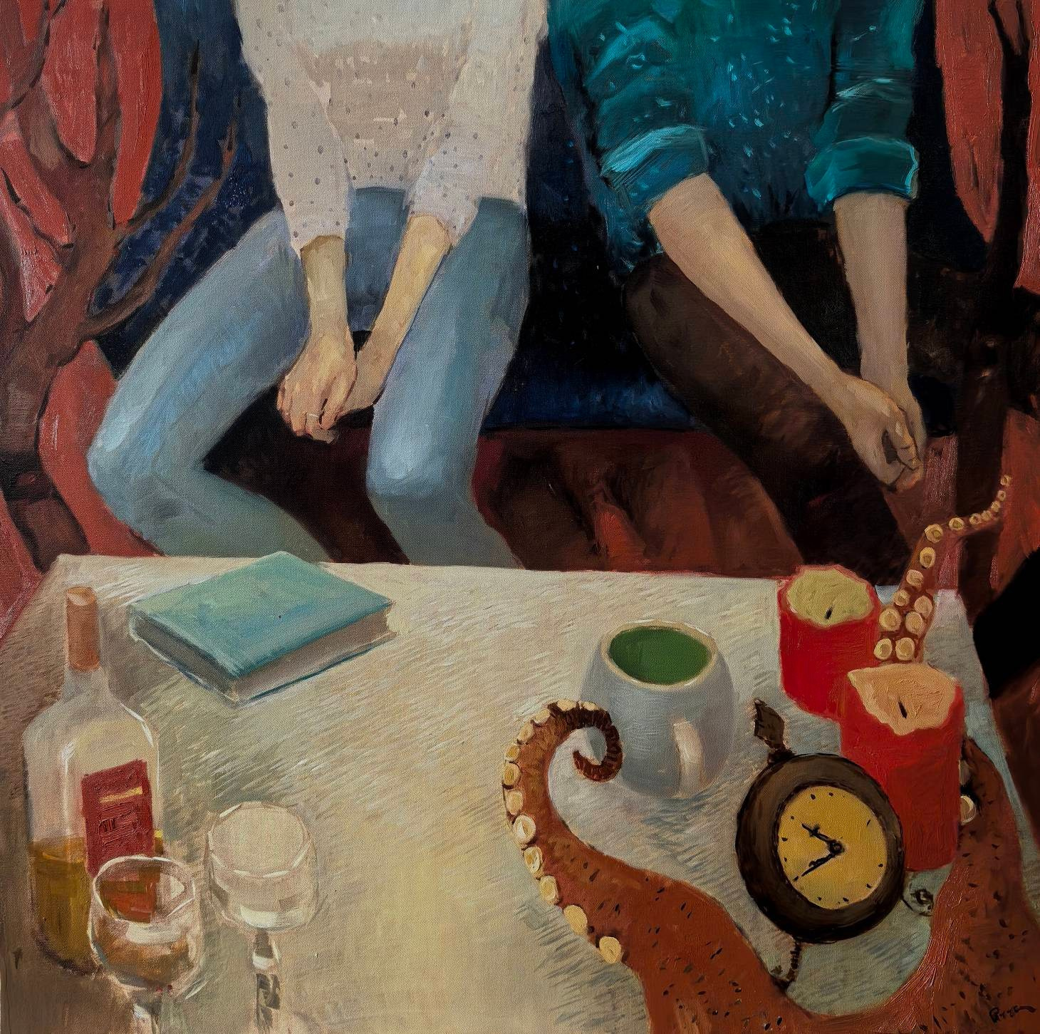 2024. Paintings by the artist Sergey Ratchin