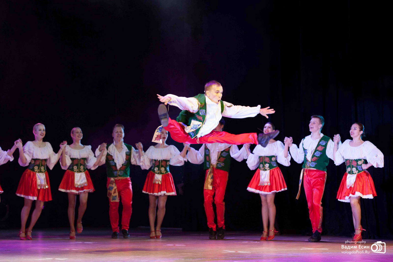 Съемка концерта в Вологде