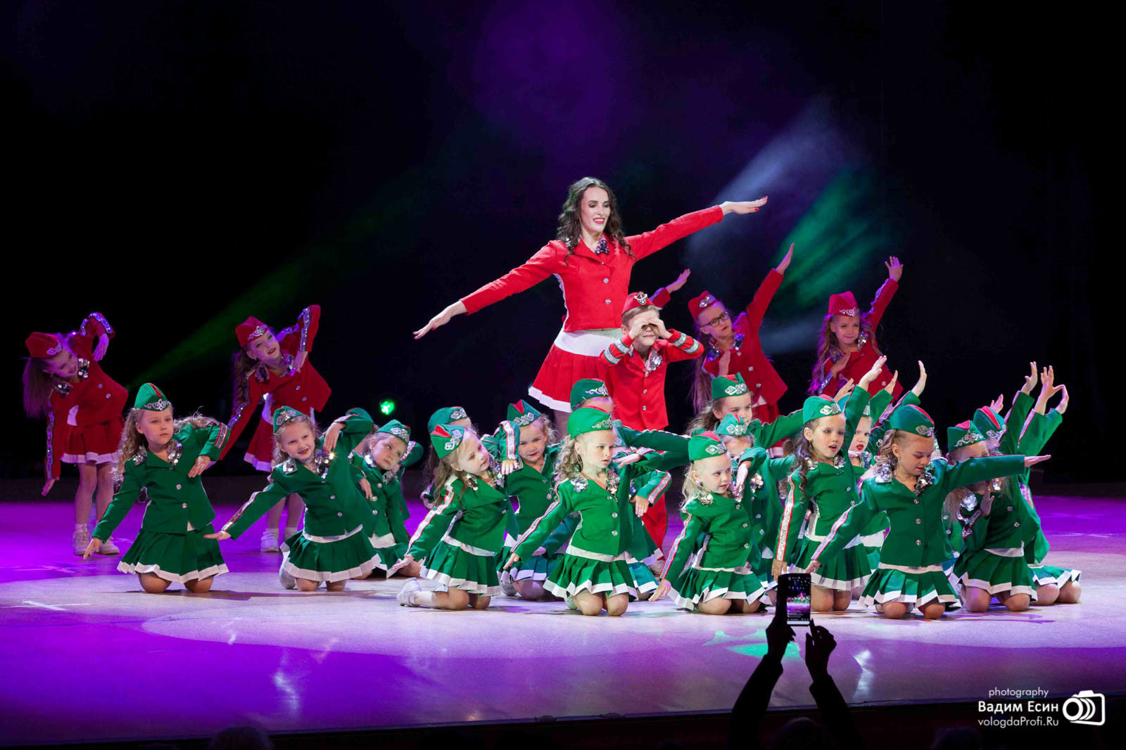 Съемка концерта в Вологде