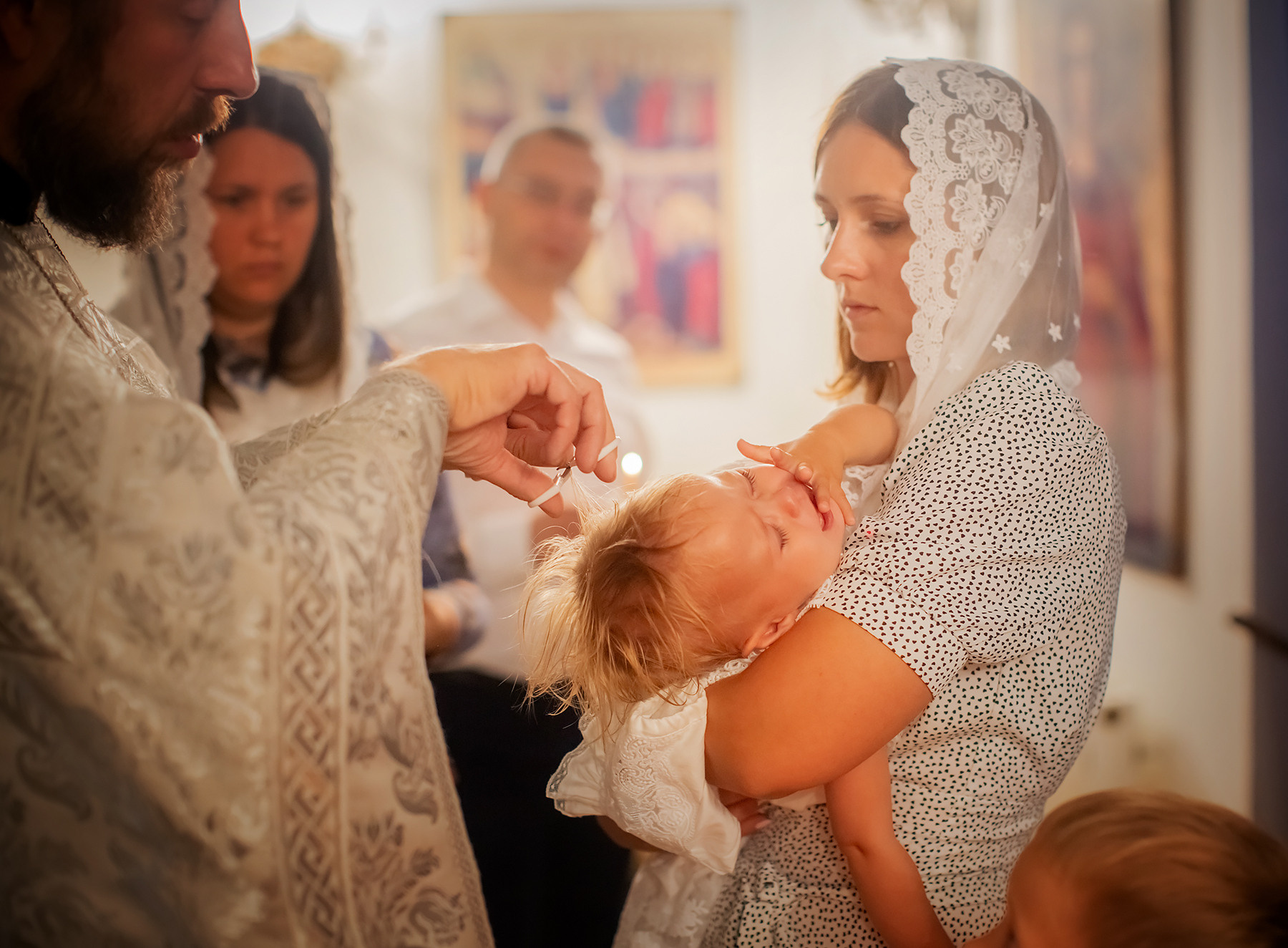Крещение. Детский и семейный фотограф Зоя Павкина
