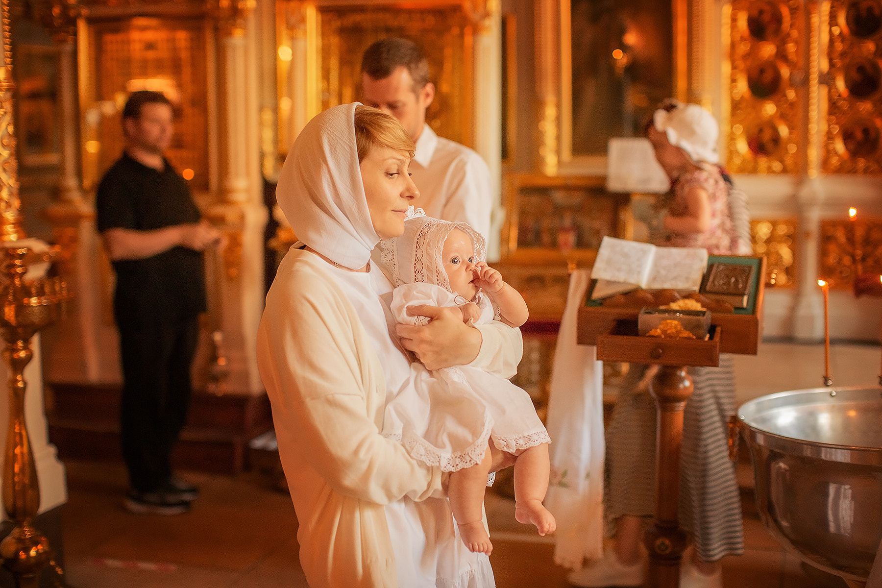 Крещение. Детский и семейный фотограф Зоя Павкина