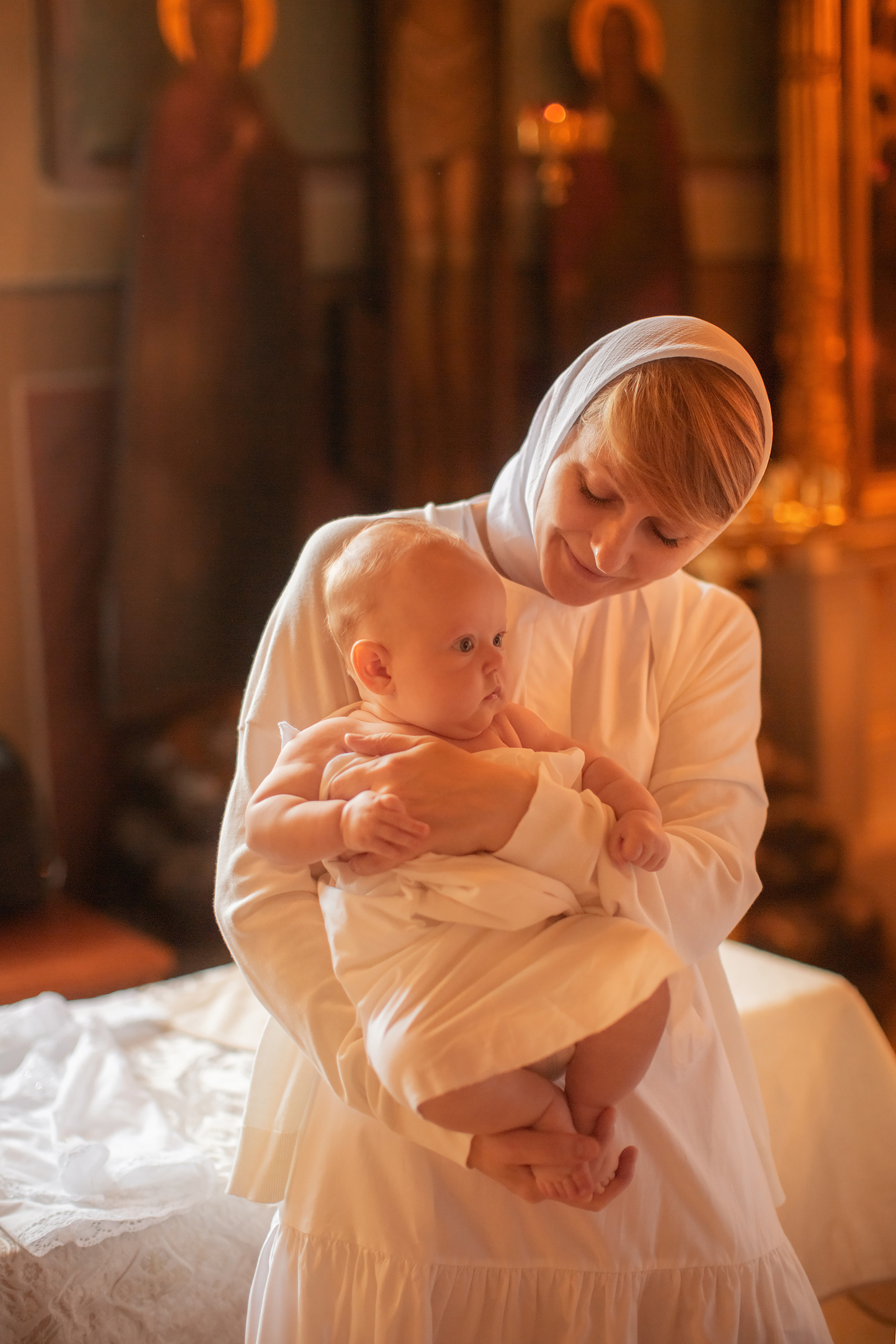 Крещение. Детский и семейный фотограф Зоя Павкина