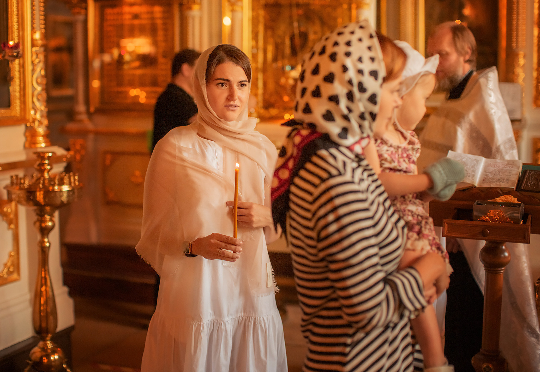 Крещение. Детский и семейный фотограф Зоя Павкина
