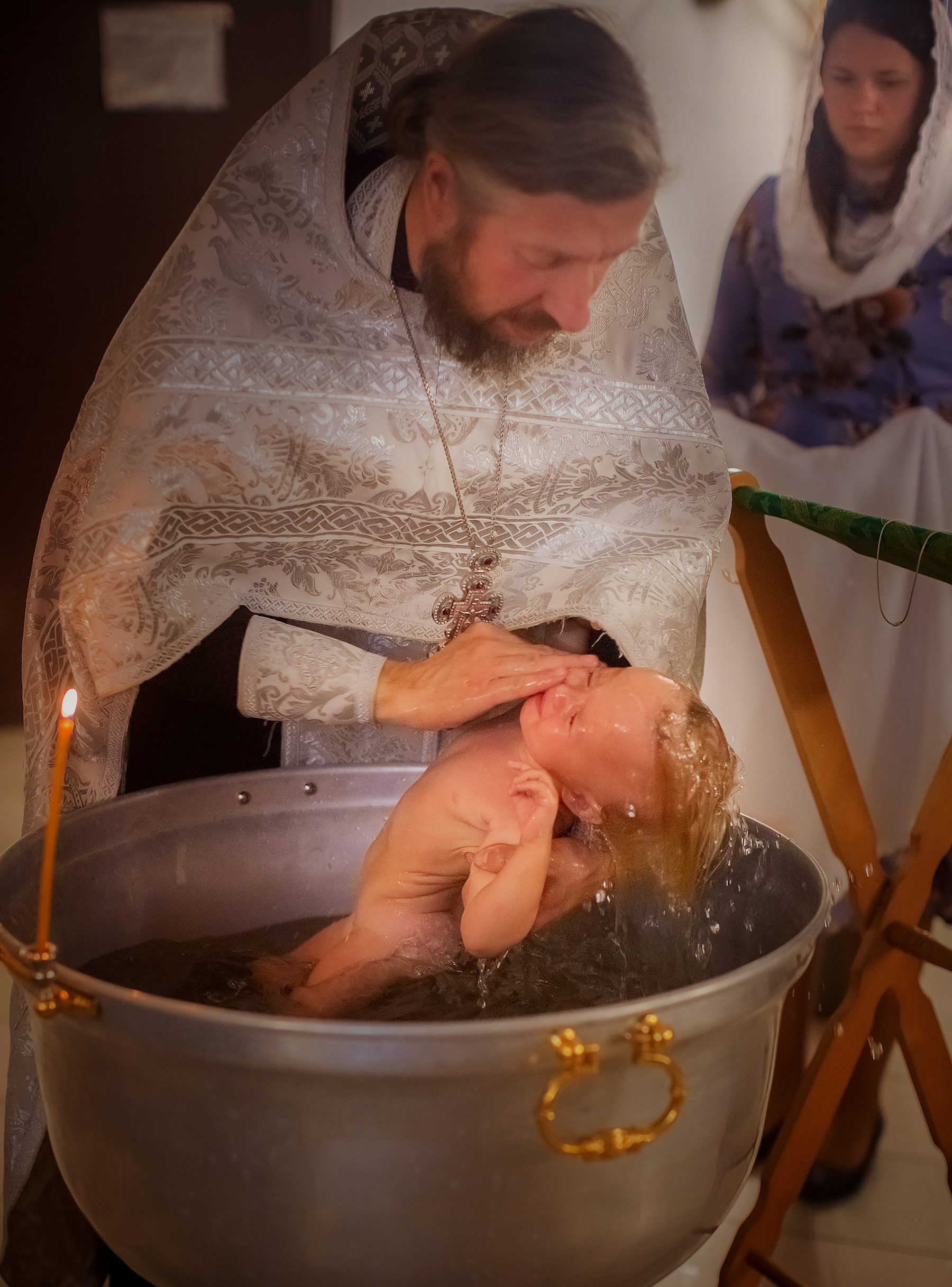 Крещение. Детский и семейный фотограф Зоя Павкина