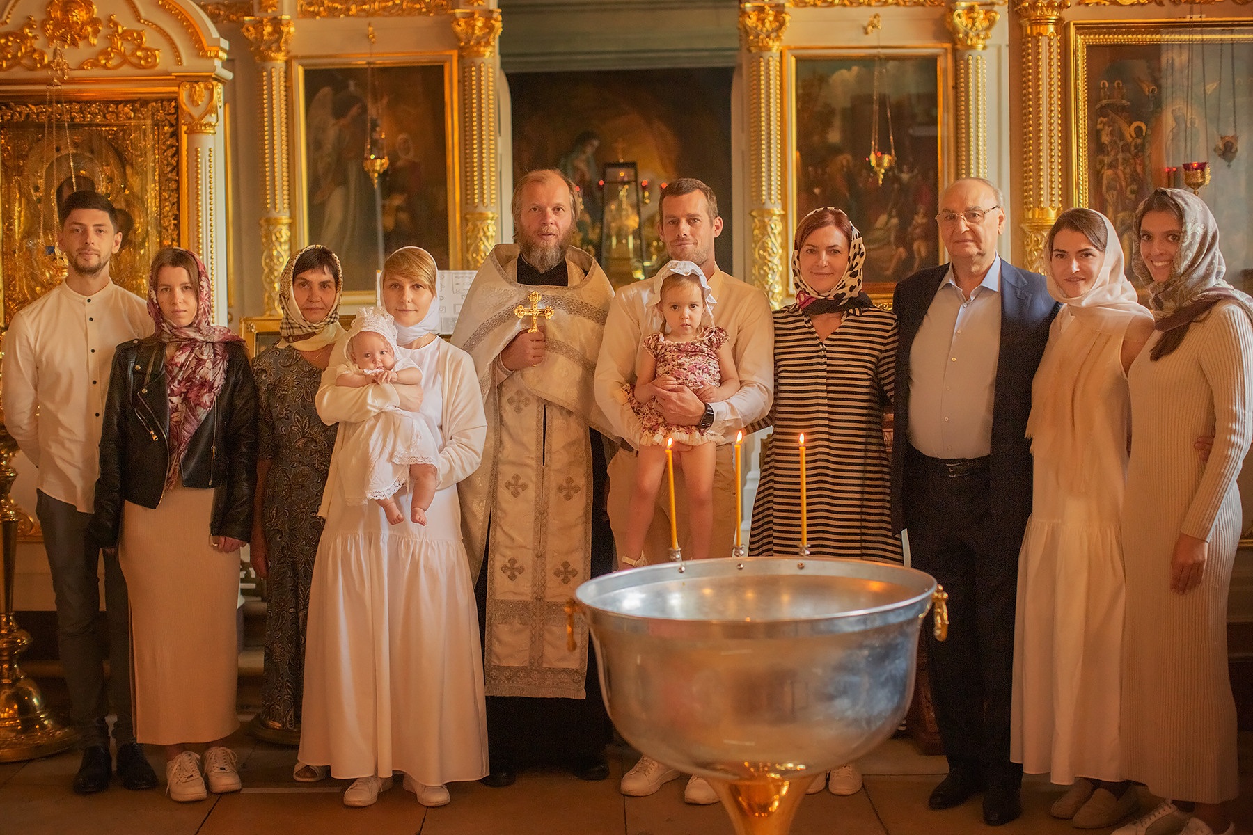 Крещение. Детский и семейный фотограф Зоя Павкина