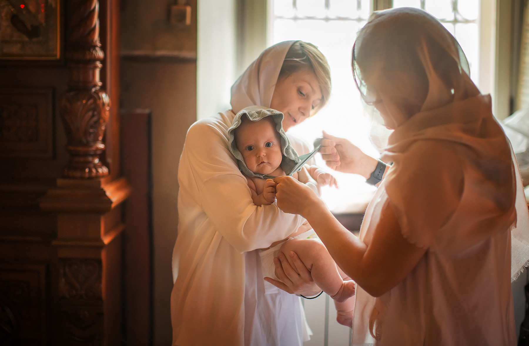 Крещение. Детский и семейный фотограф Зоя Павкина